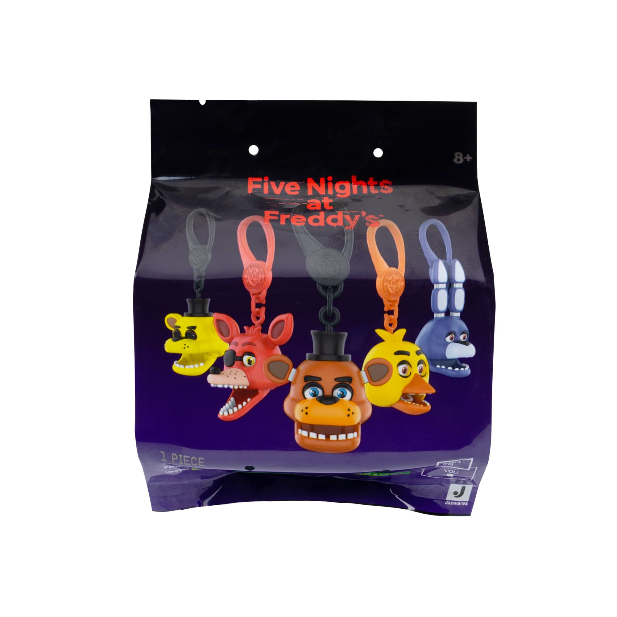 Five Nights at Freddy's Schlüsselanhänger Blinds (bewegliche Augen) sortiert (Keine Auswahl möglich)