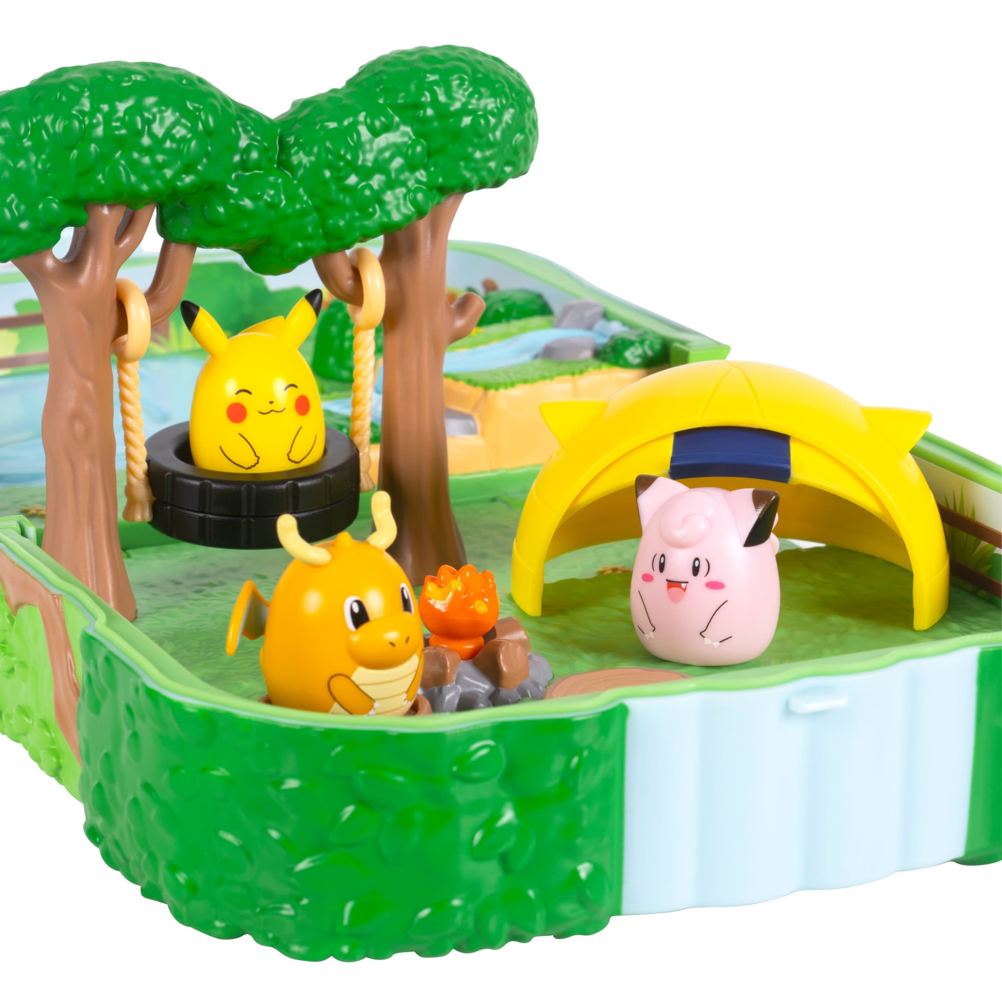 Squish-a-longs Pokémon Camping Abenteuer Spielset