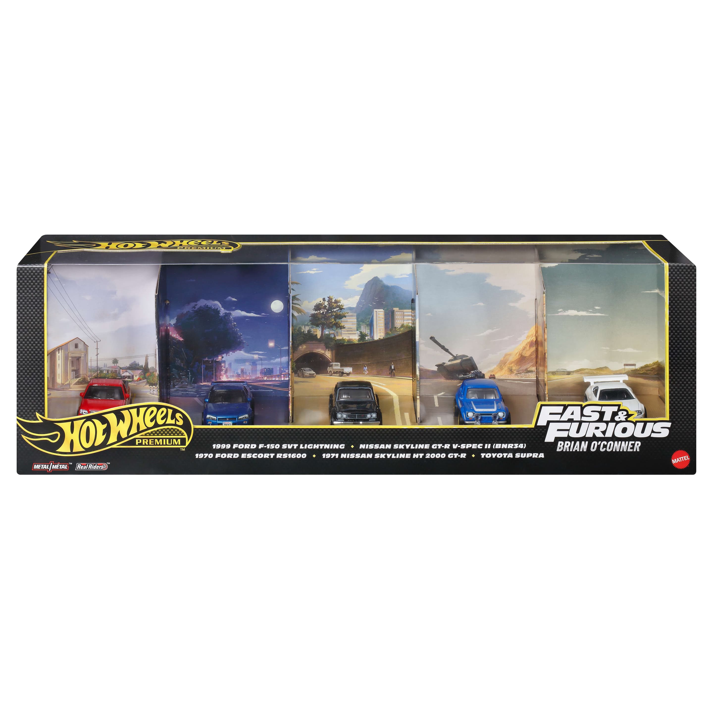 Hot Wheels Premium Fast & Furious 5 Pack