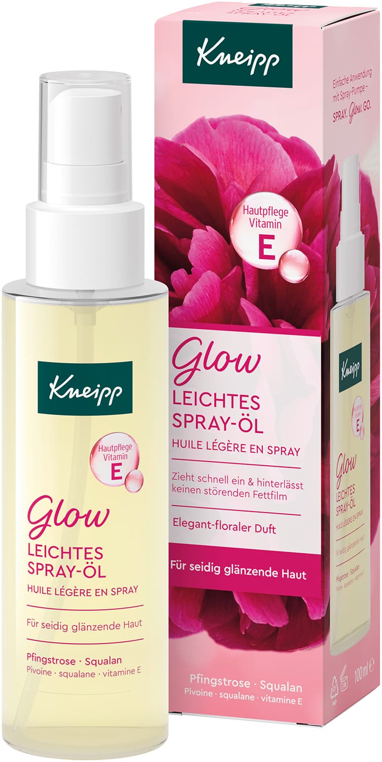 Kneipp Glow leichtes Spray-Öl