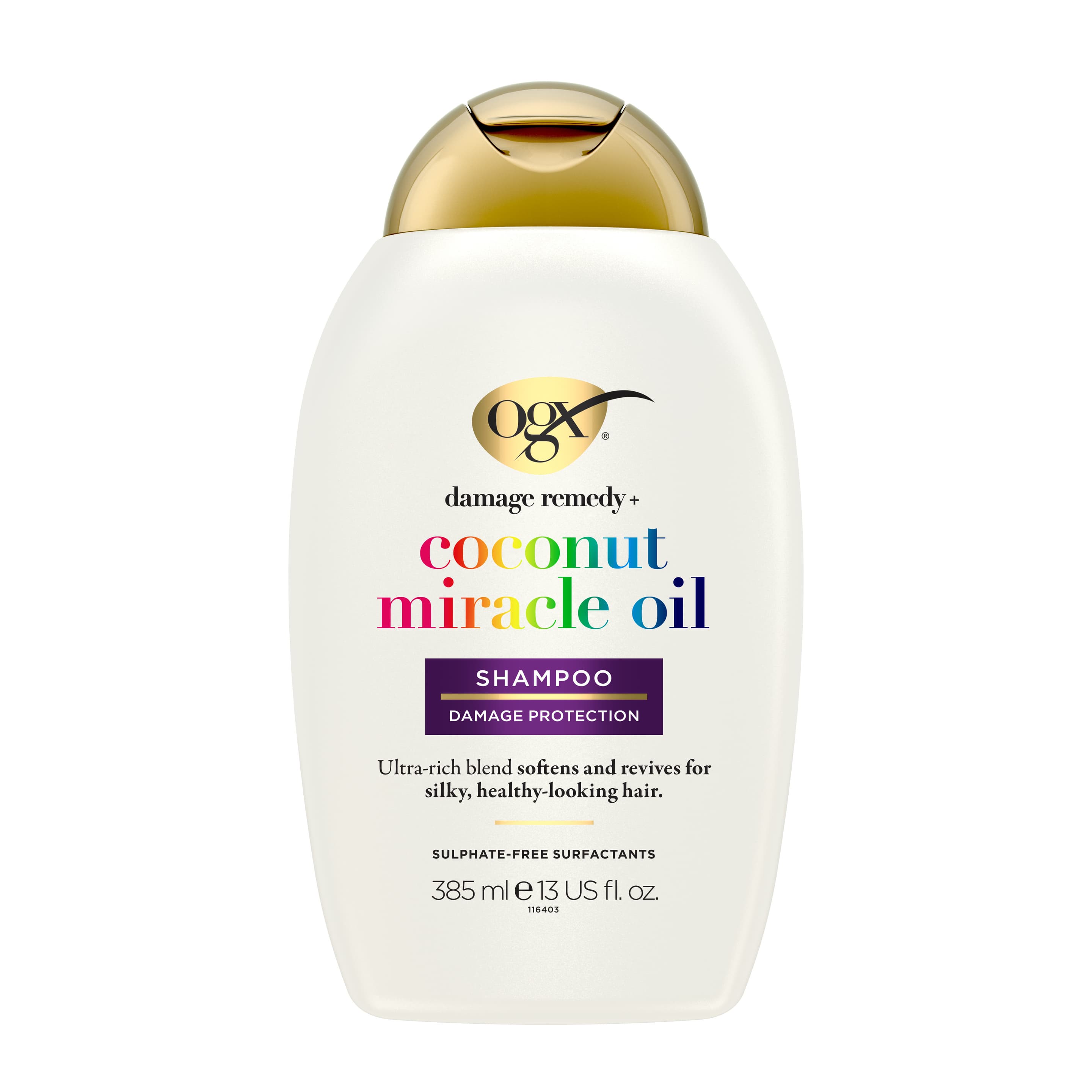 OGX Shampoo extra strength damage remedy + coconut miracle oil