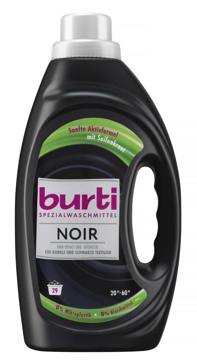 Detergentes específicos Burti Noir 29WL