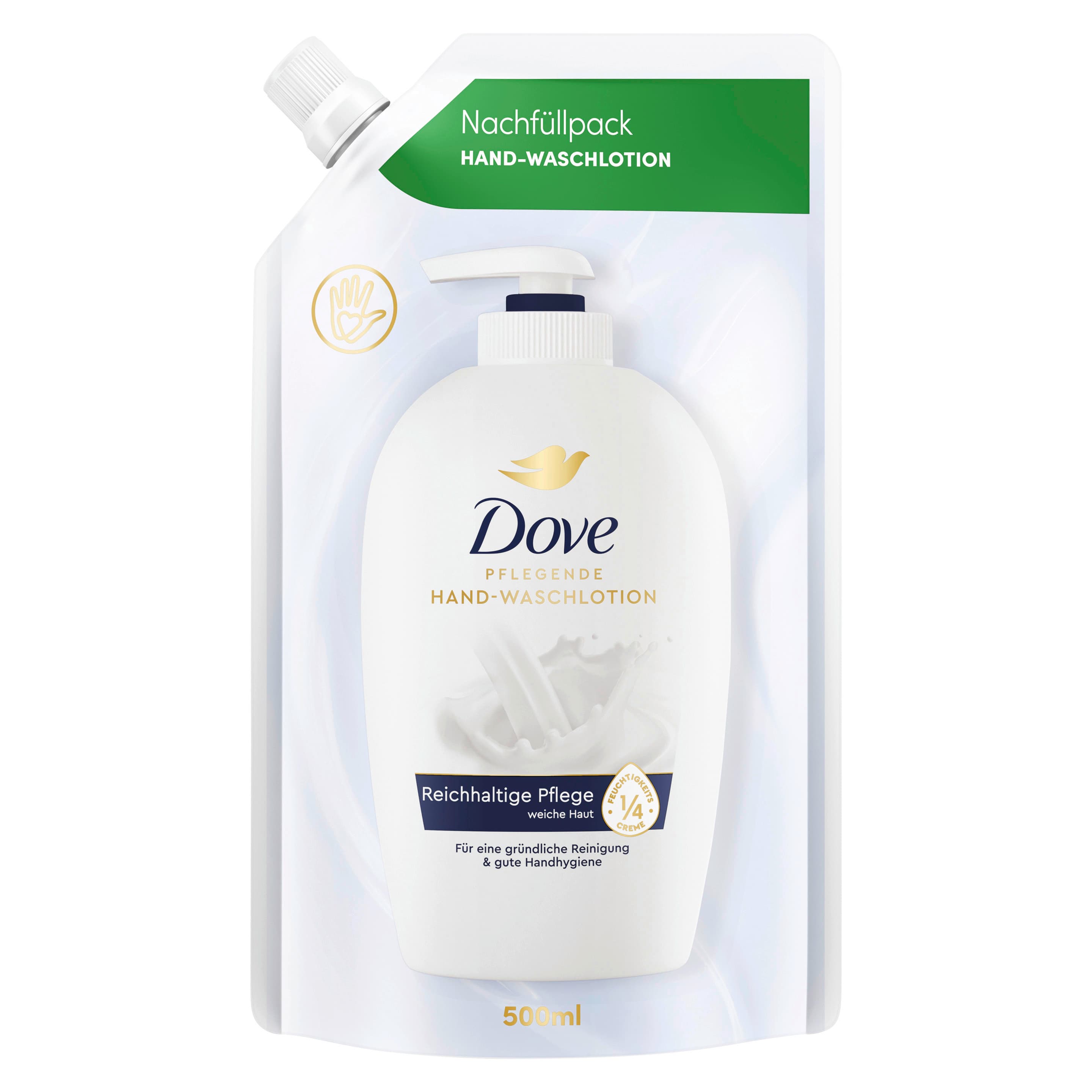 Dove Hand-Waschlotion für empfindliche Haut Flüssigseife Nachfüllbeutel