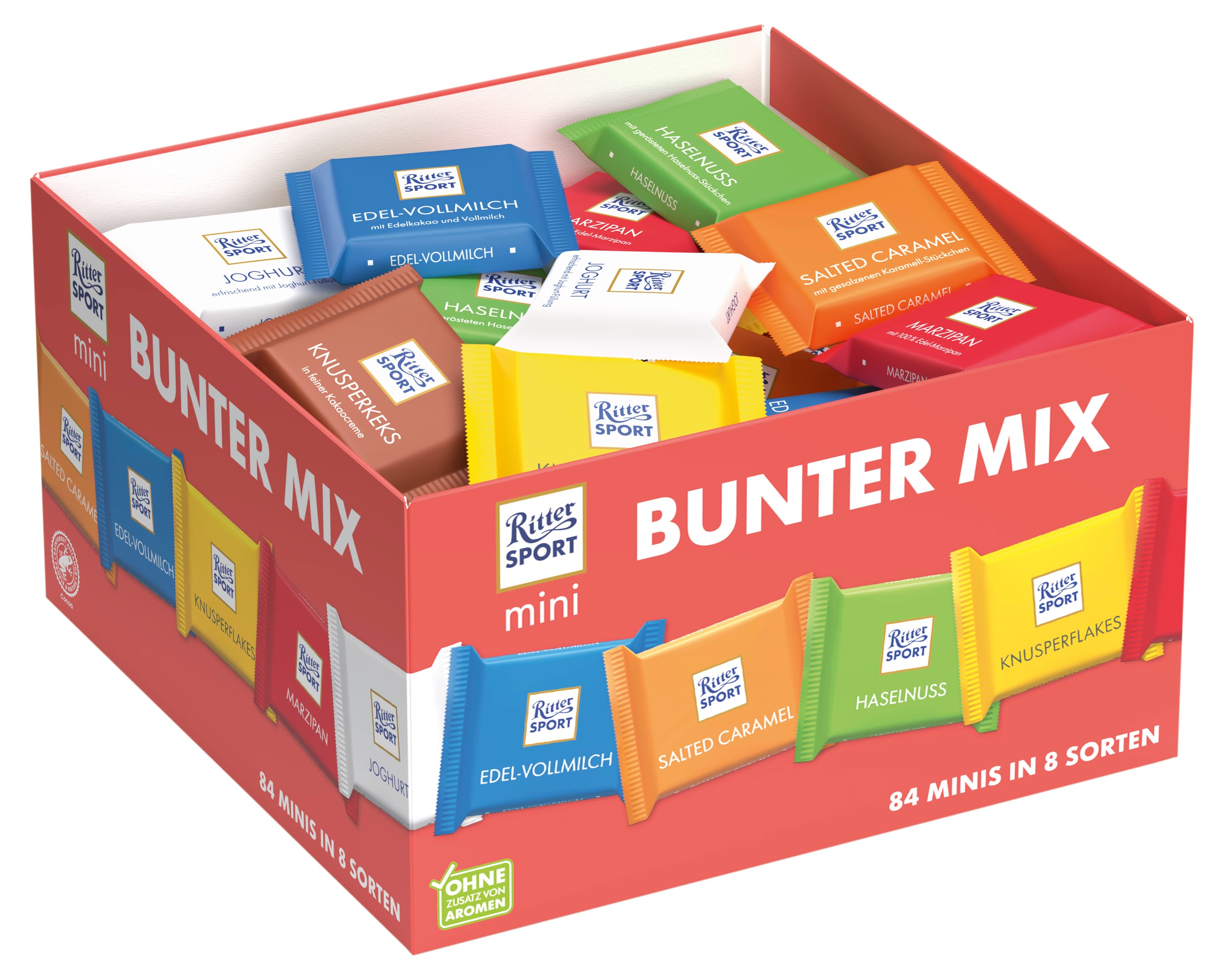 Ritter Sport Schokolade mini Bunter Mix