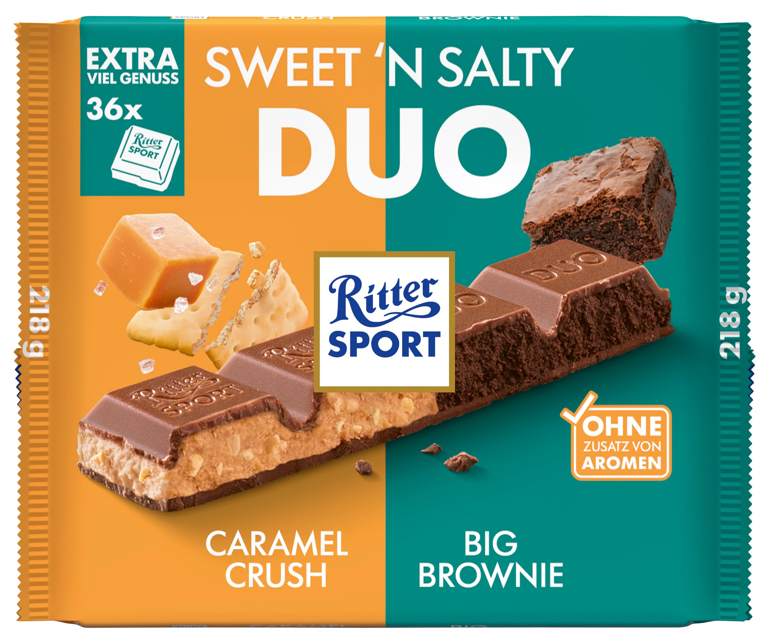 Ritter Sport Sweet'N Salty Duo Tafel