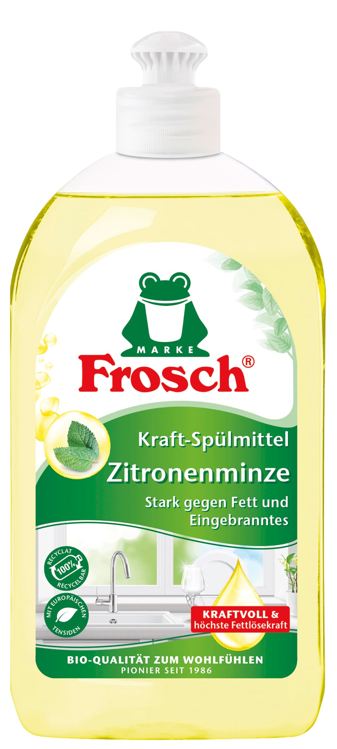 Frosch Kraft-Spülmittel Zitronenminze