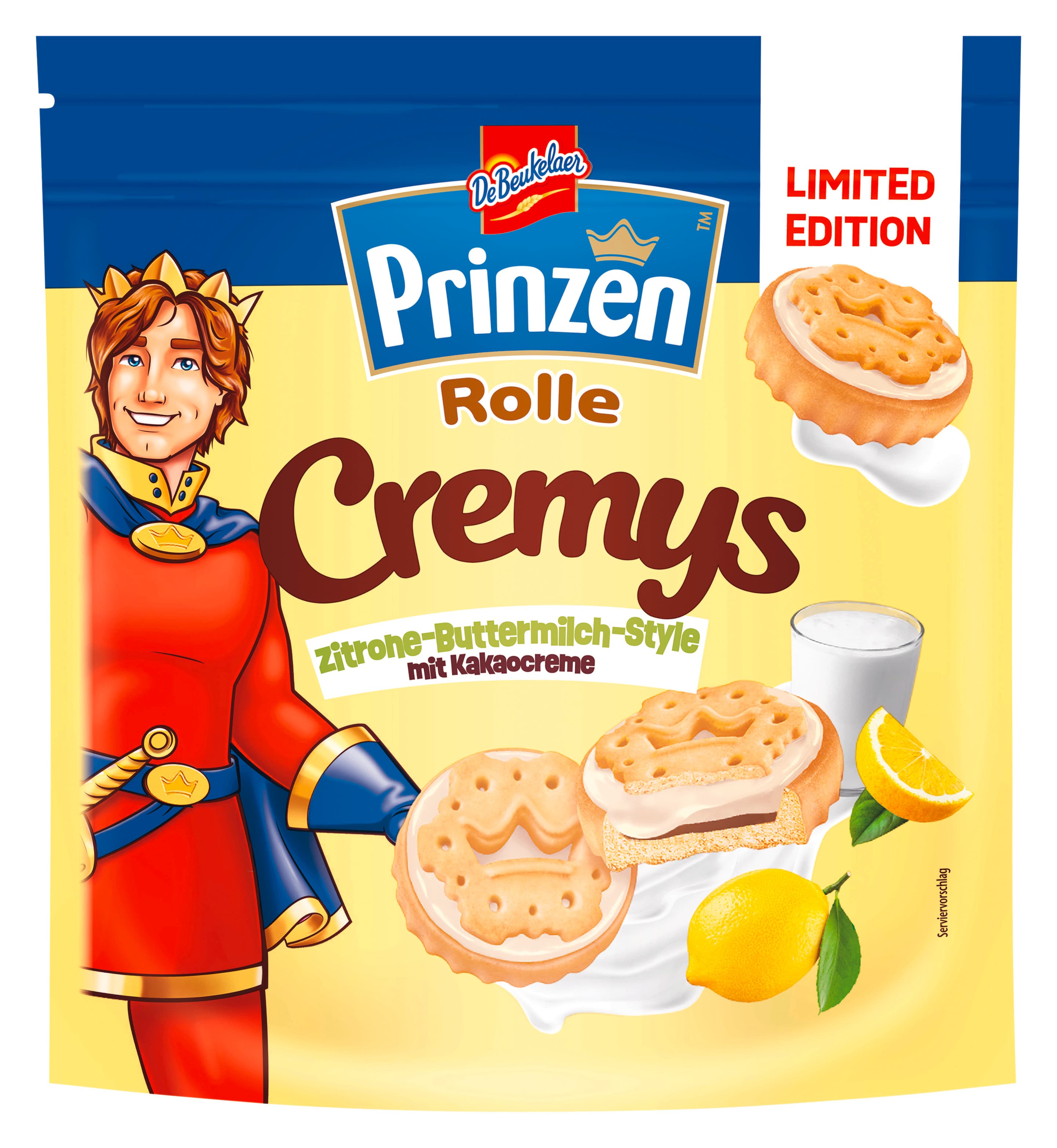 Prinzen Rolle Cremys Zitrone-Buttermilch