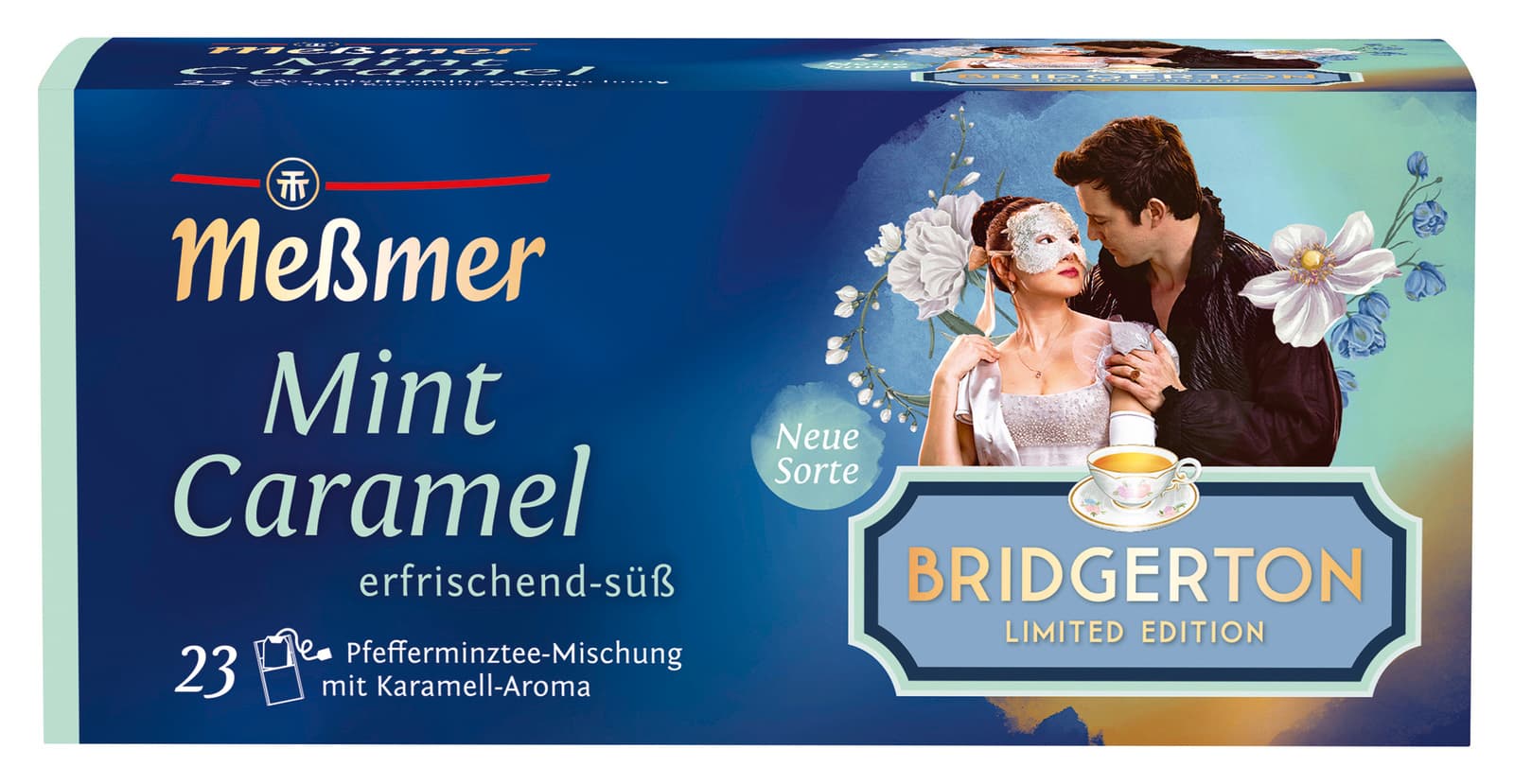 Meßmer Kräutertee Mint Caramel Bridgerton Edition