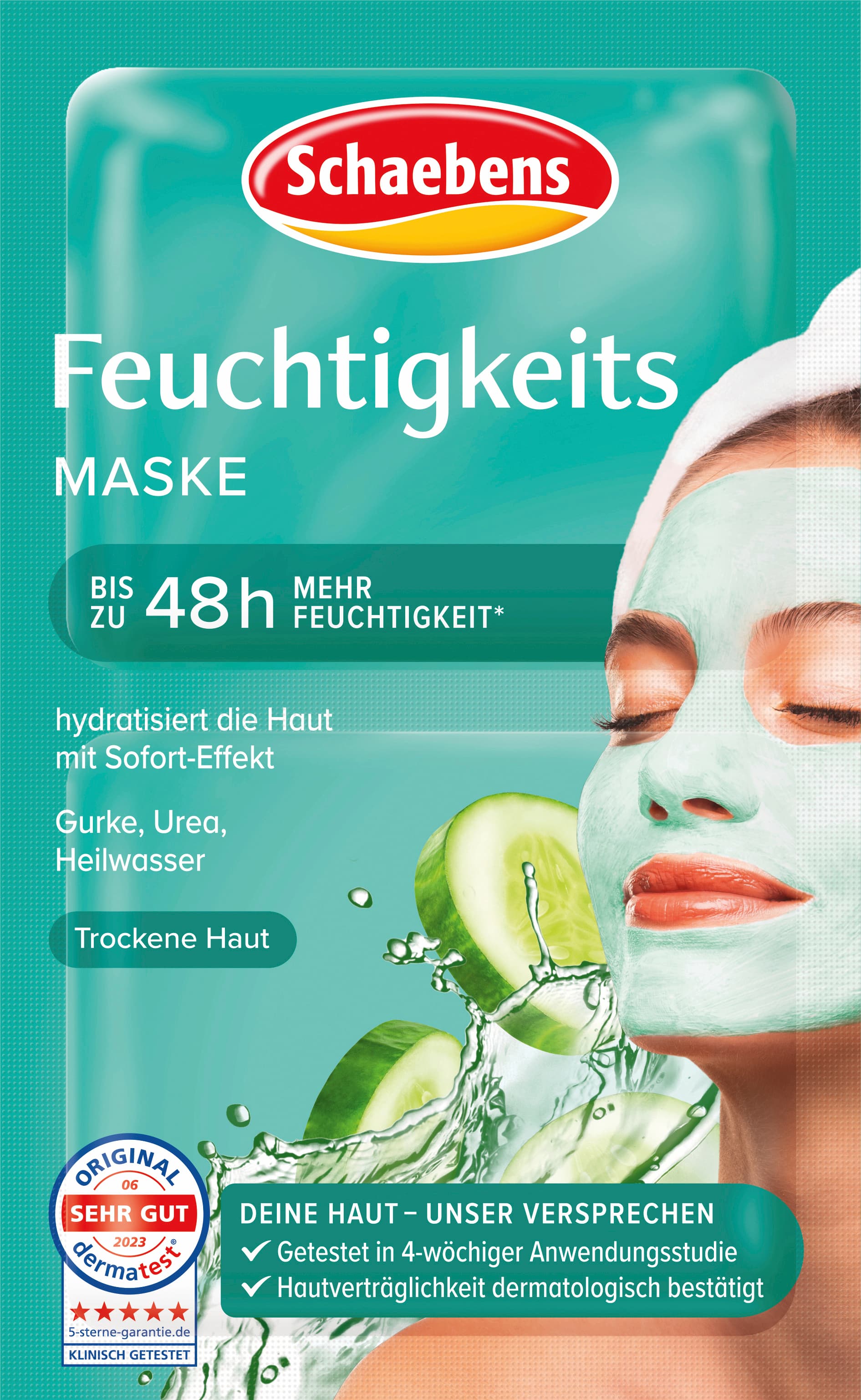Schaebens Feuchtigkeits Maske 2x5 ml