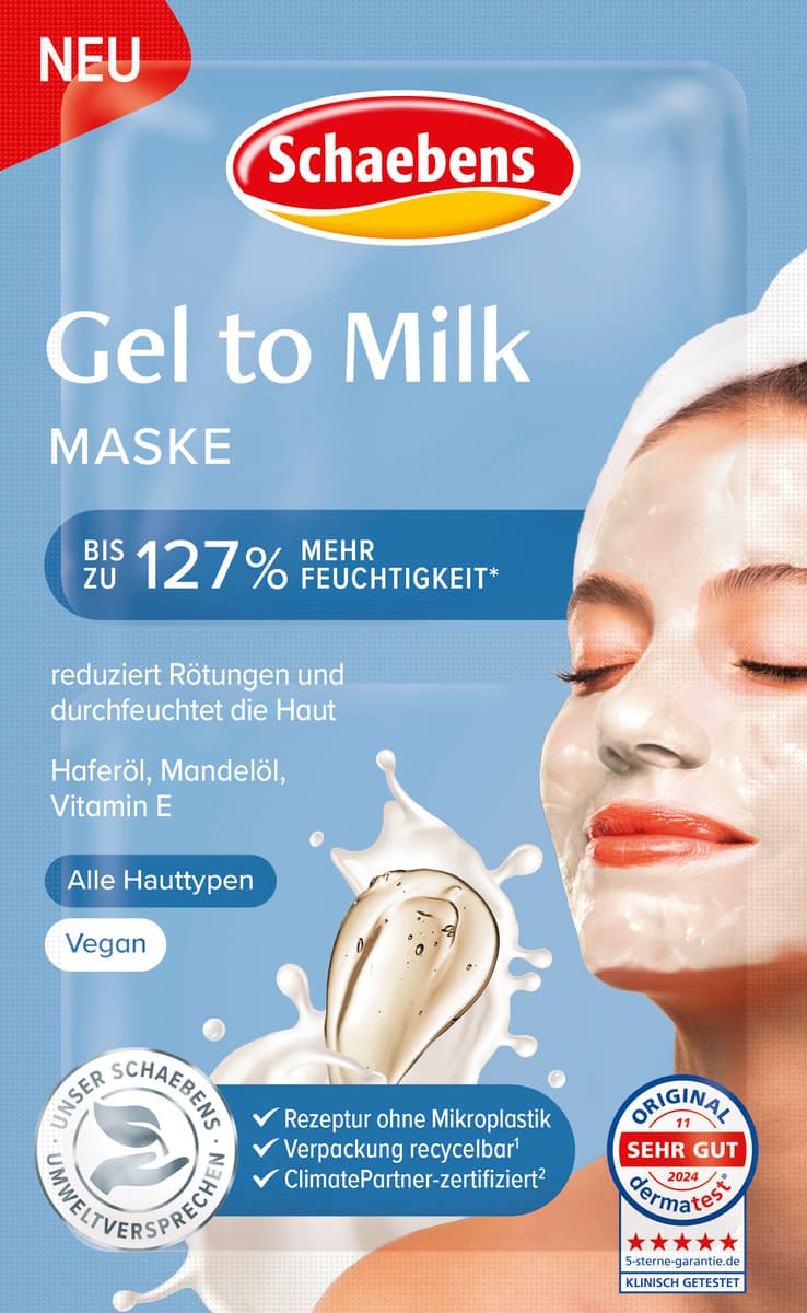 Schaebens Gel to Milk Maske