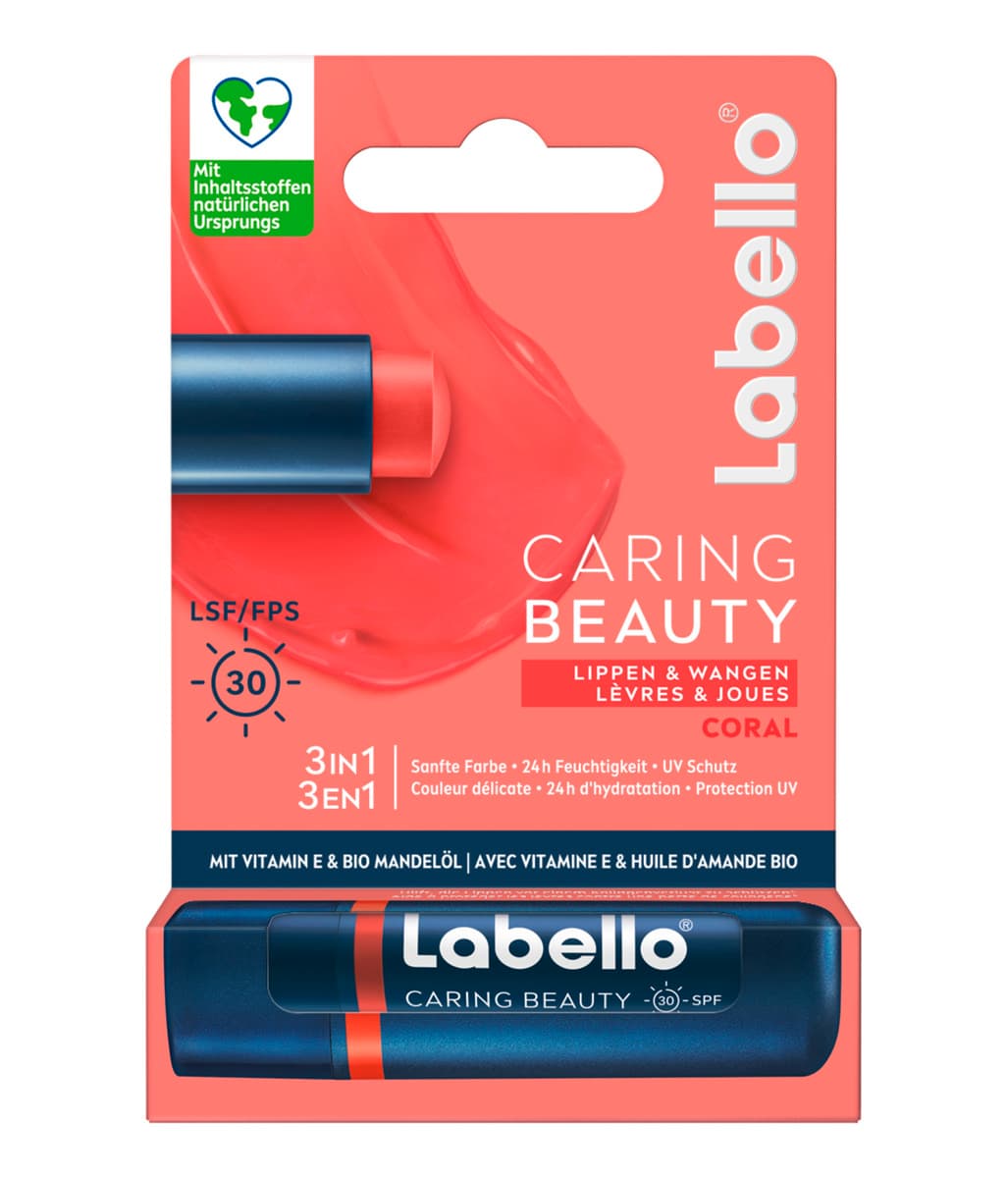 Labello Lippenpflege Caring Beauty Coral