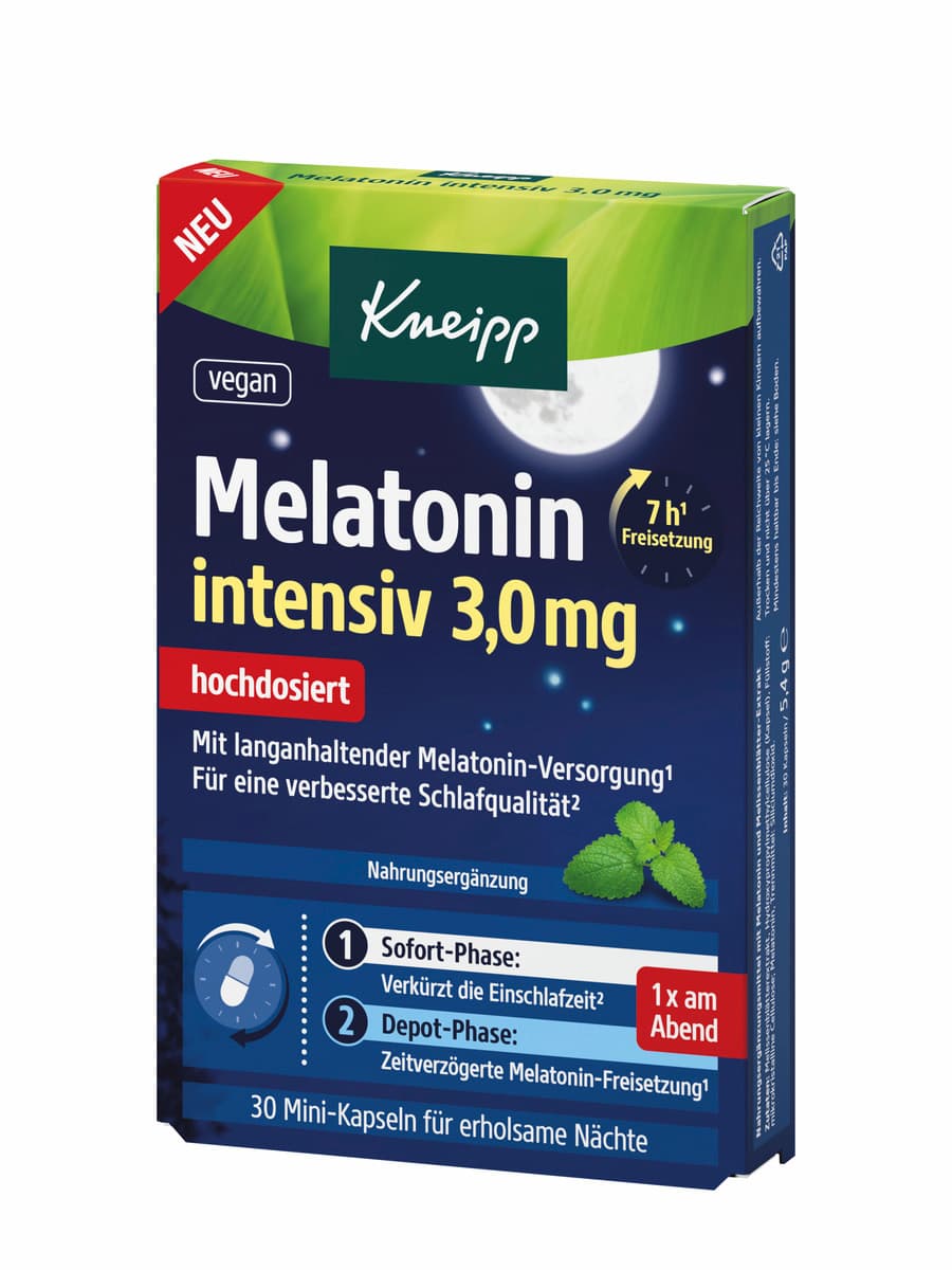 Kneipp Melatonin intensiv 3,0 mg
