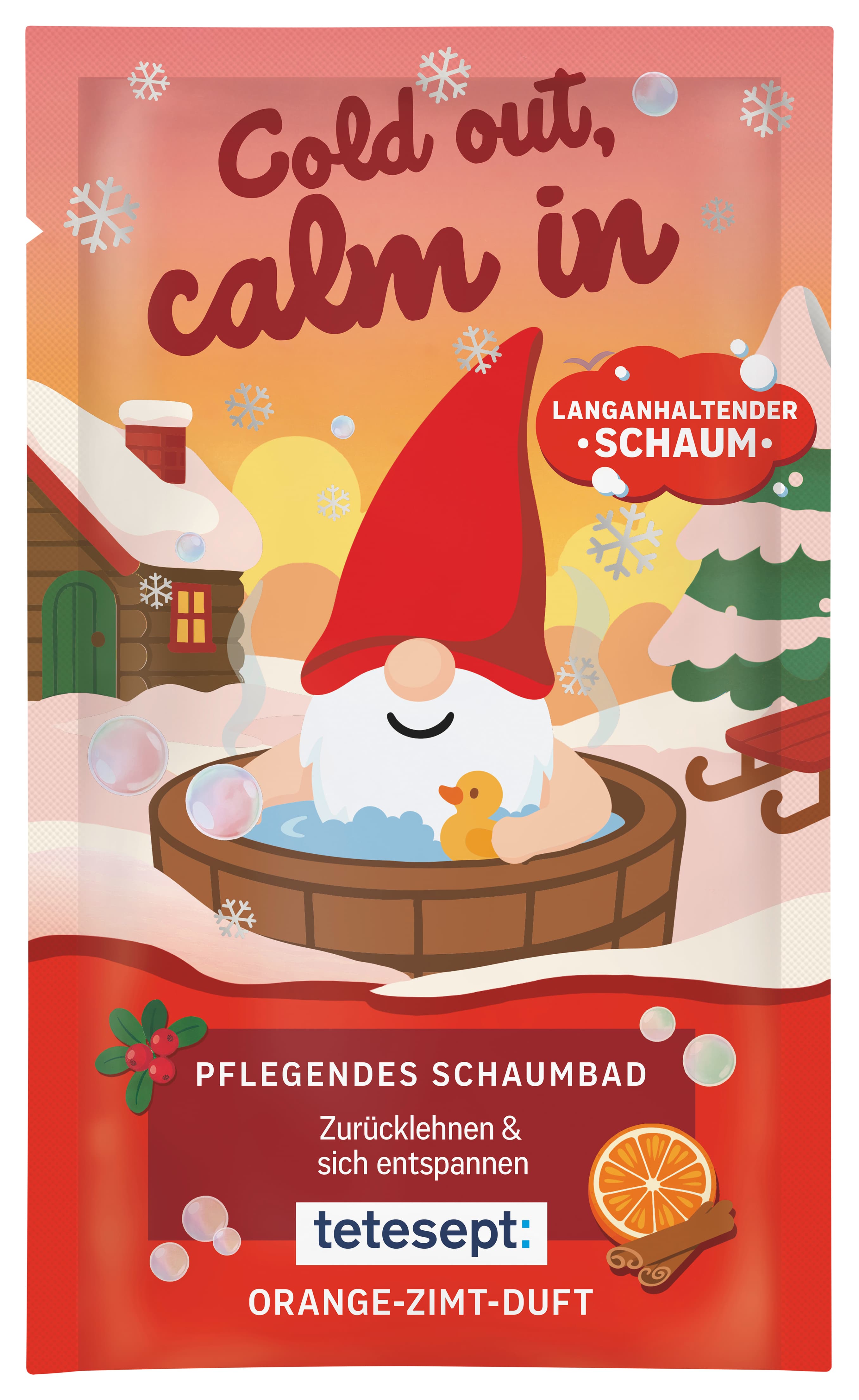 tetesept Pflege-Schaumbad Cold out calm in