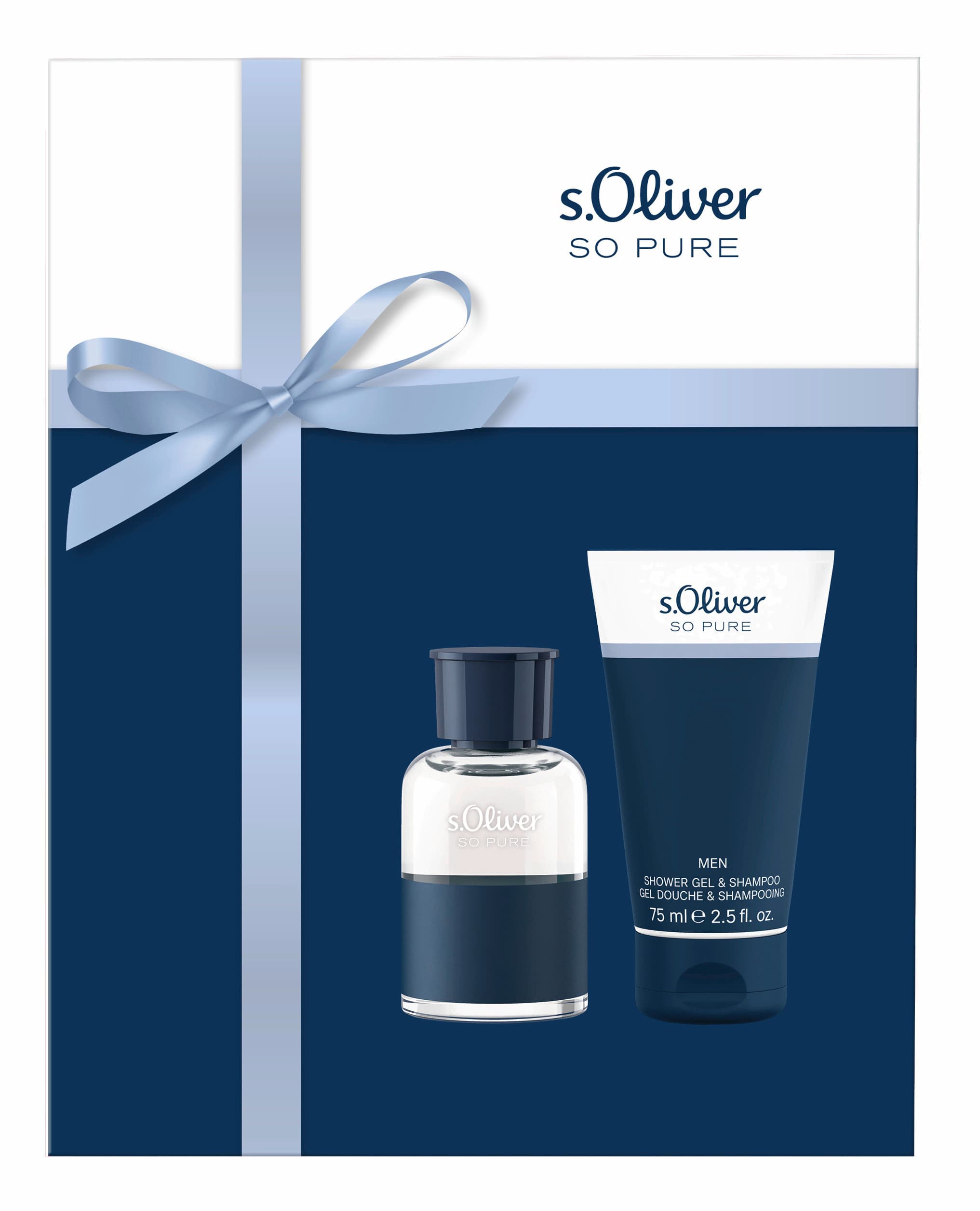 s.Oliver SO PURE Men Eau de Toilette + Duschgel Geschenkpackung