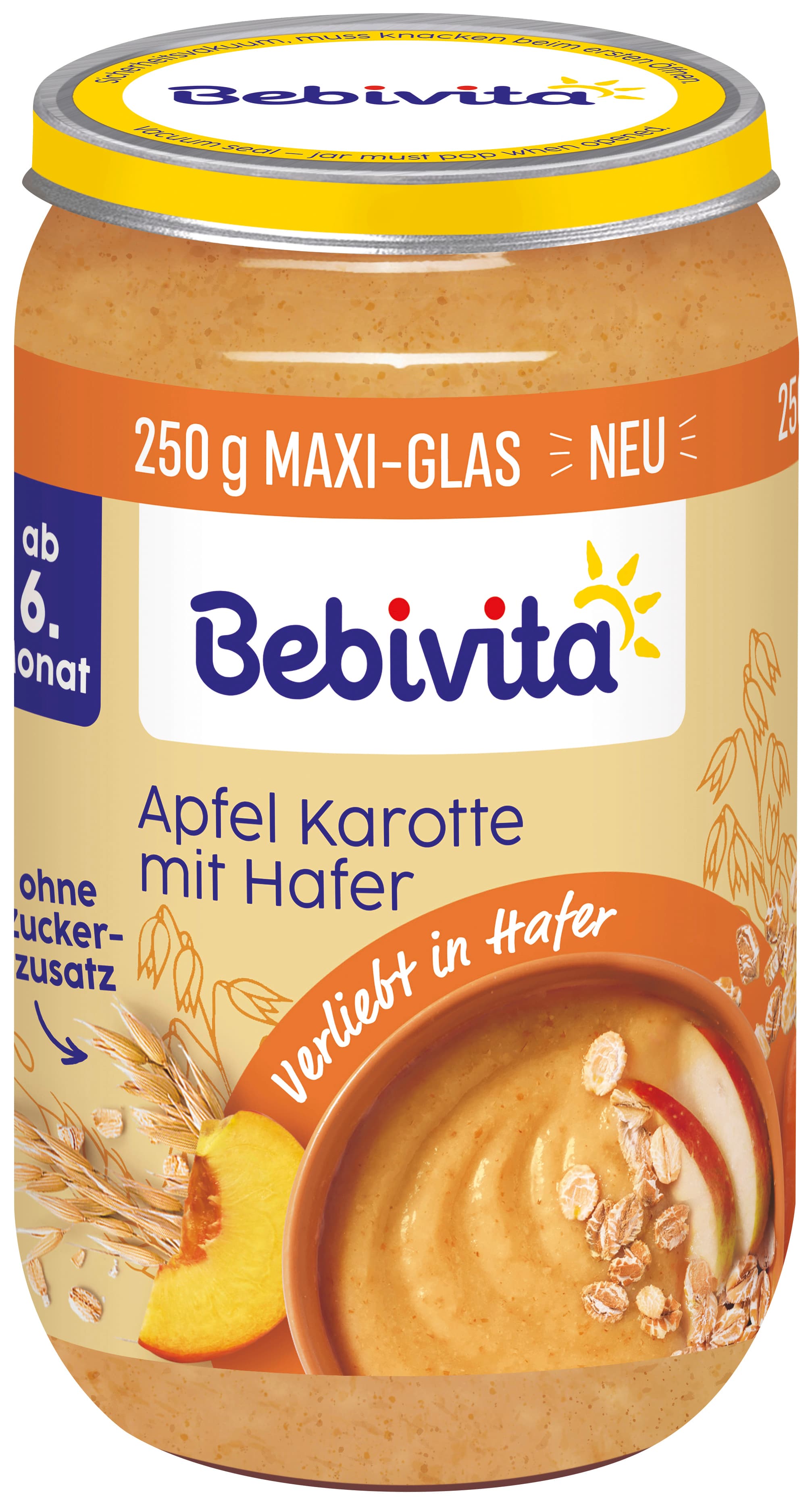 Bebivita Apfel Karotte mit Hafer