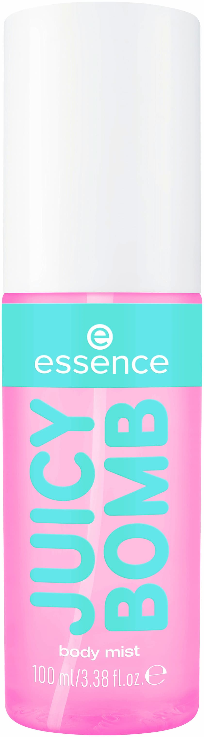 essence JUICY BOMB tropical drop Bodymist Lychee Livin'