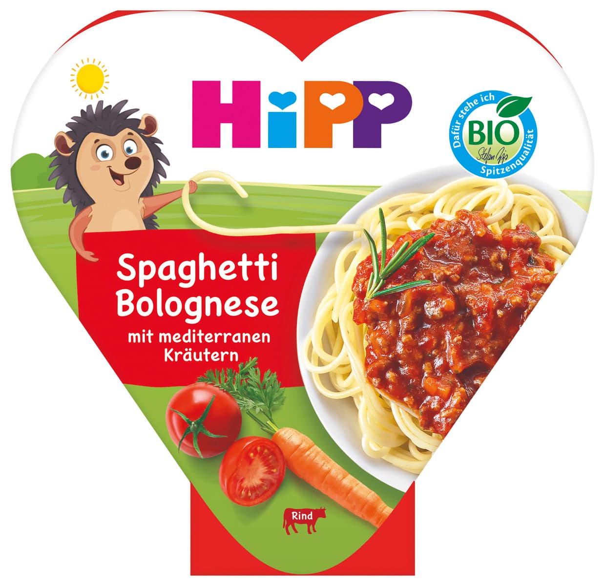 HiPP Bio Spaghetti Bolognese mit mediterranen Kräutern