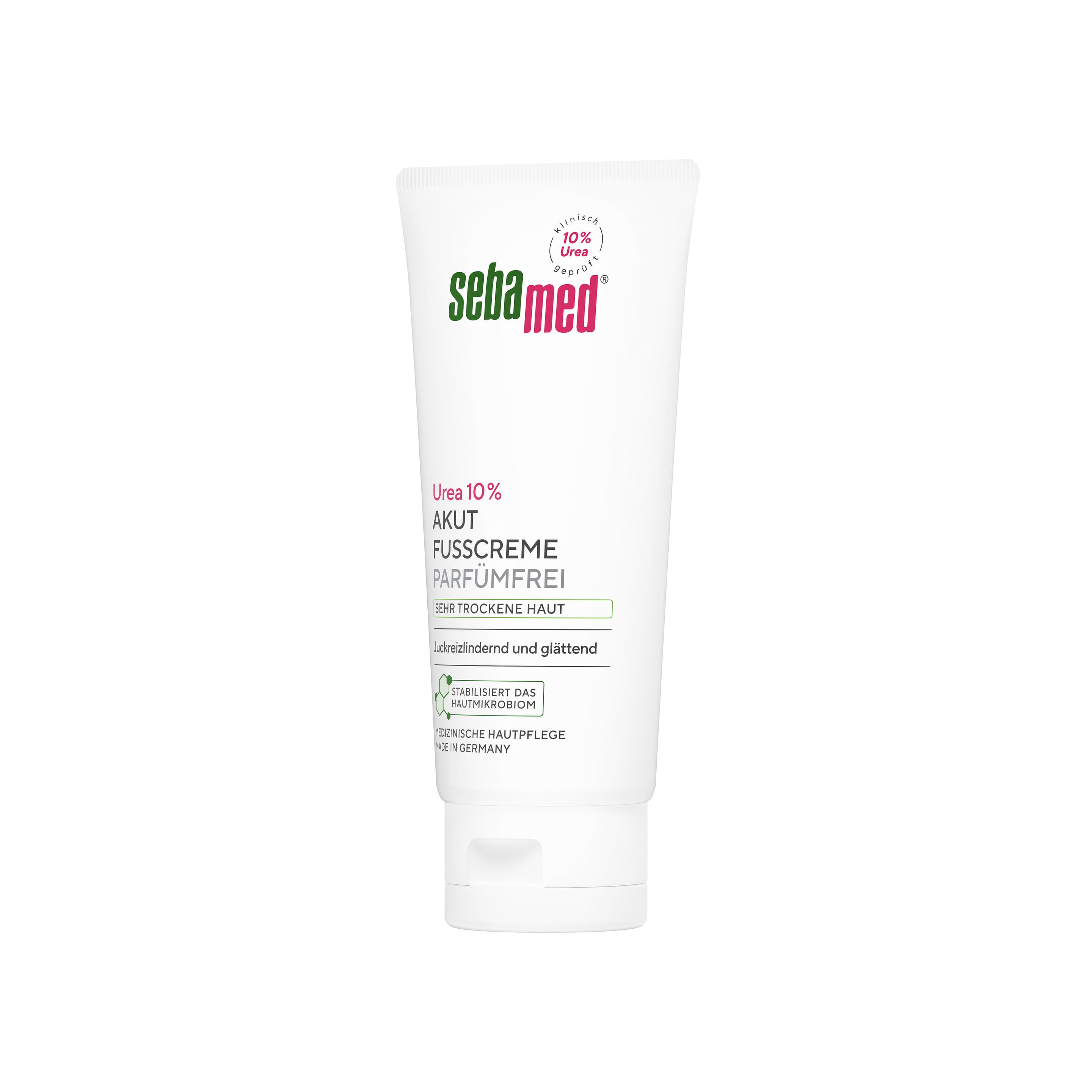 sebamed Trockene Haut parfumfrei Fußcreme Urea 10%