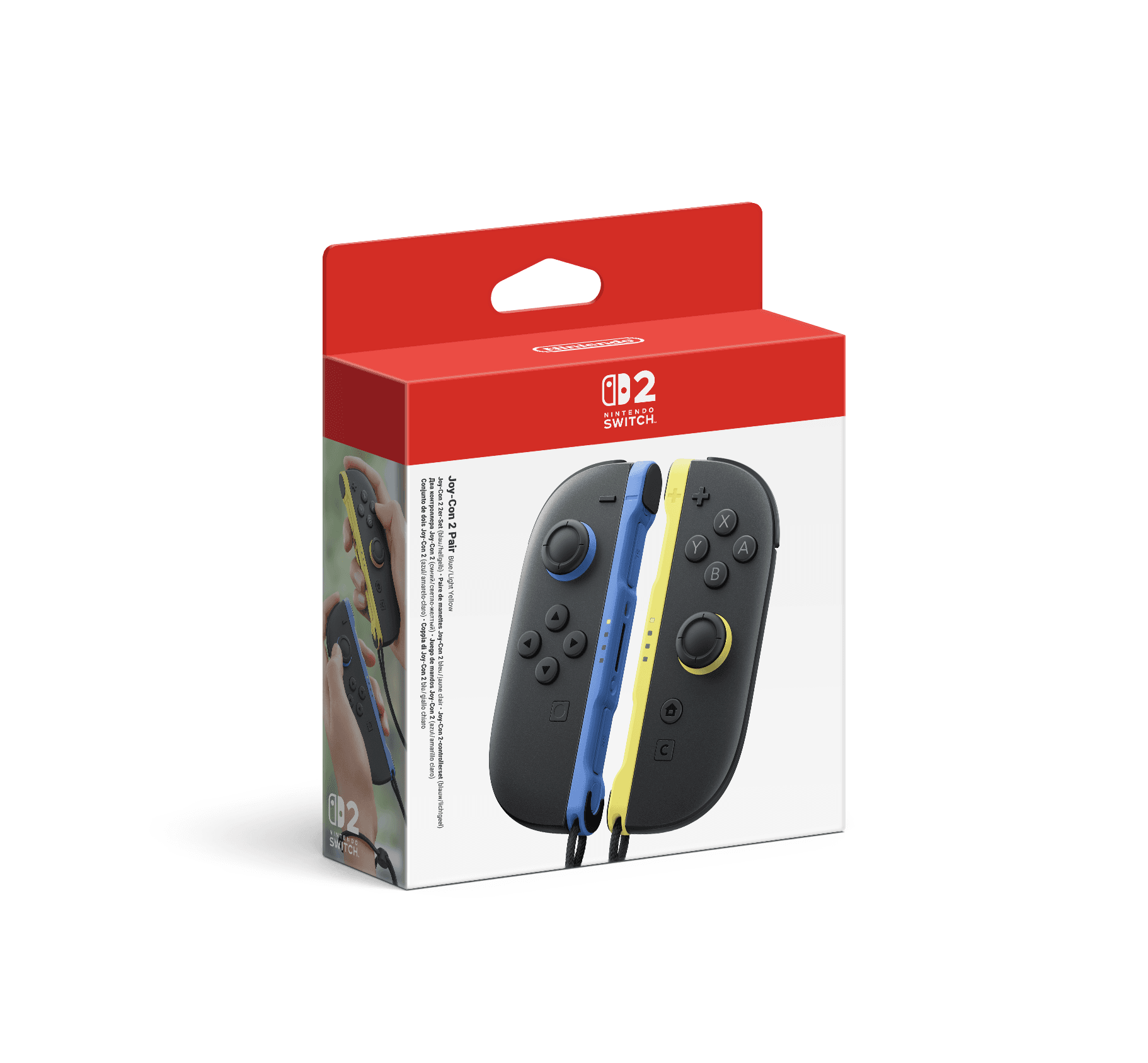 Joy-Con 2 2er-Set (blau/hellgelb)