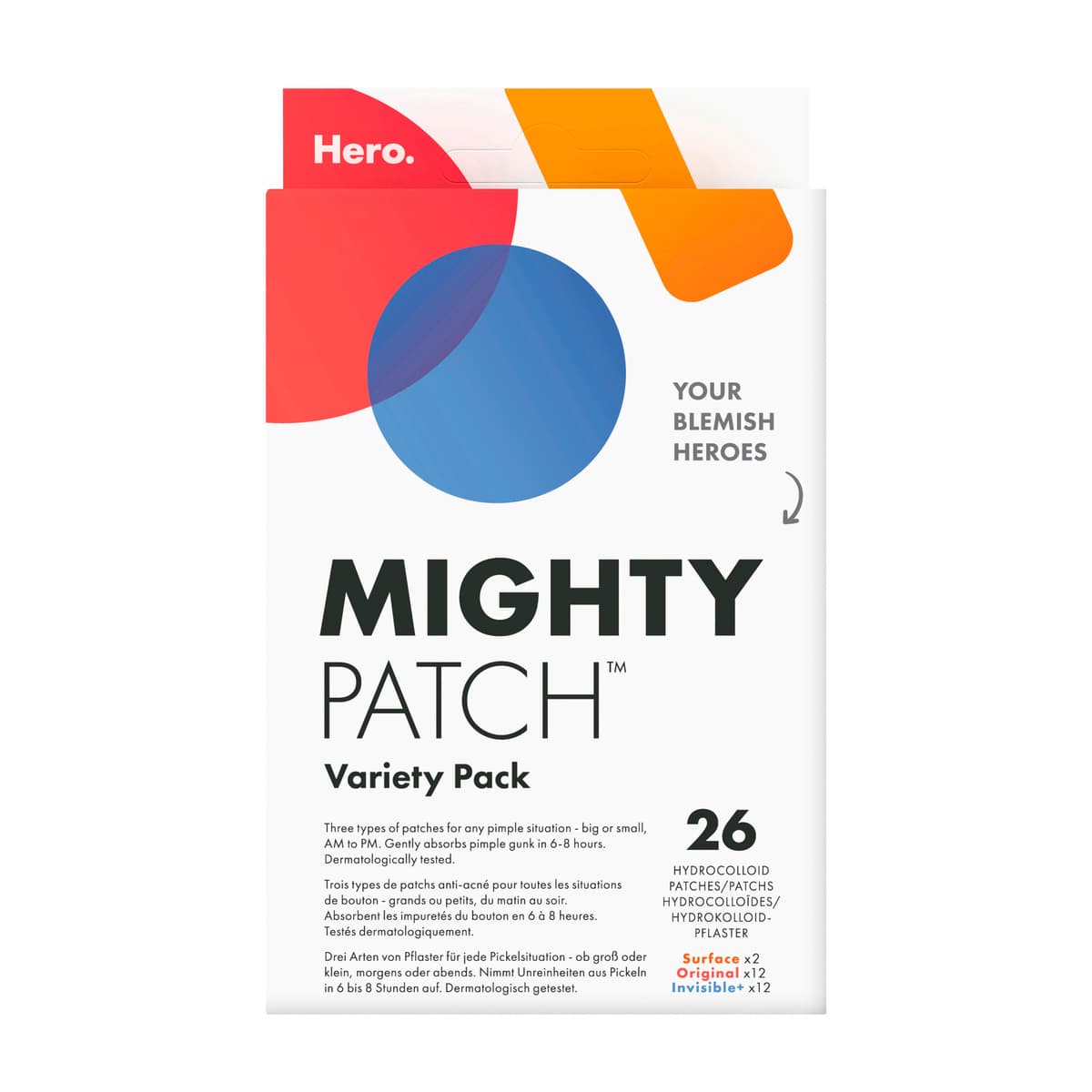 HERO Mighty Patch Variety Pack