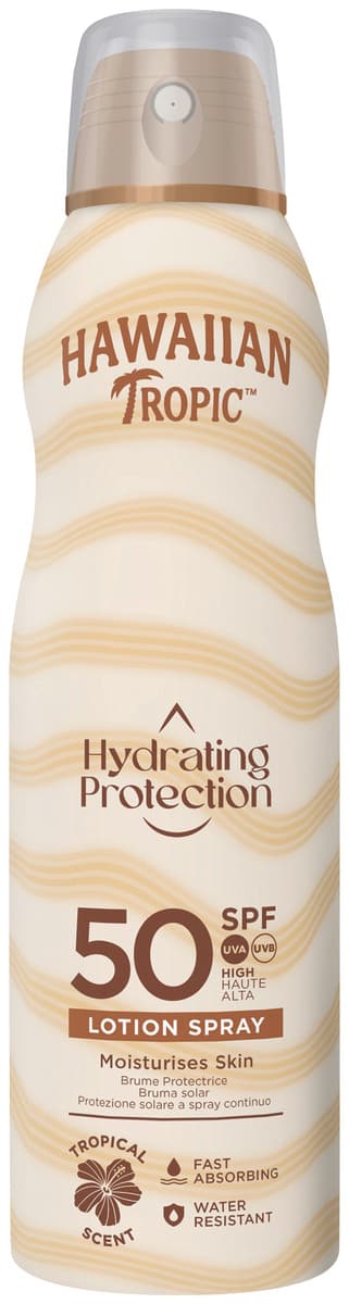 Hawaiian Tropic Sonnenschutz Spray Hydrating Protection SPF 50