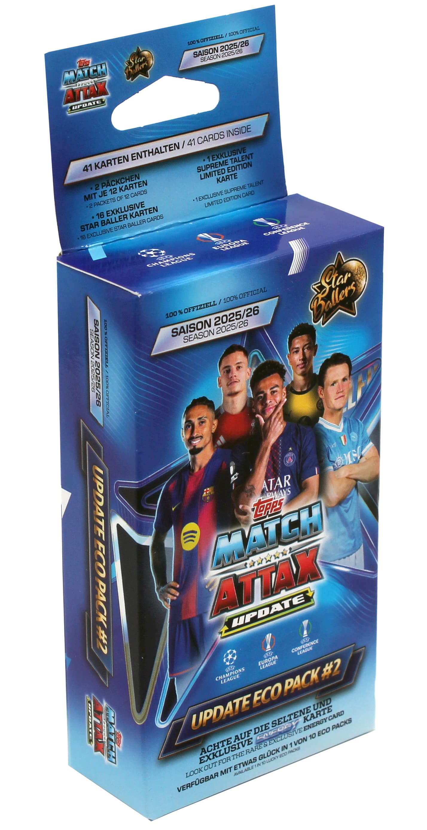 Topps UEFA Champions League 2025/2026 TC Update 2 – Star Ballers Trading Cards, Dezember 2025