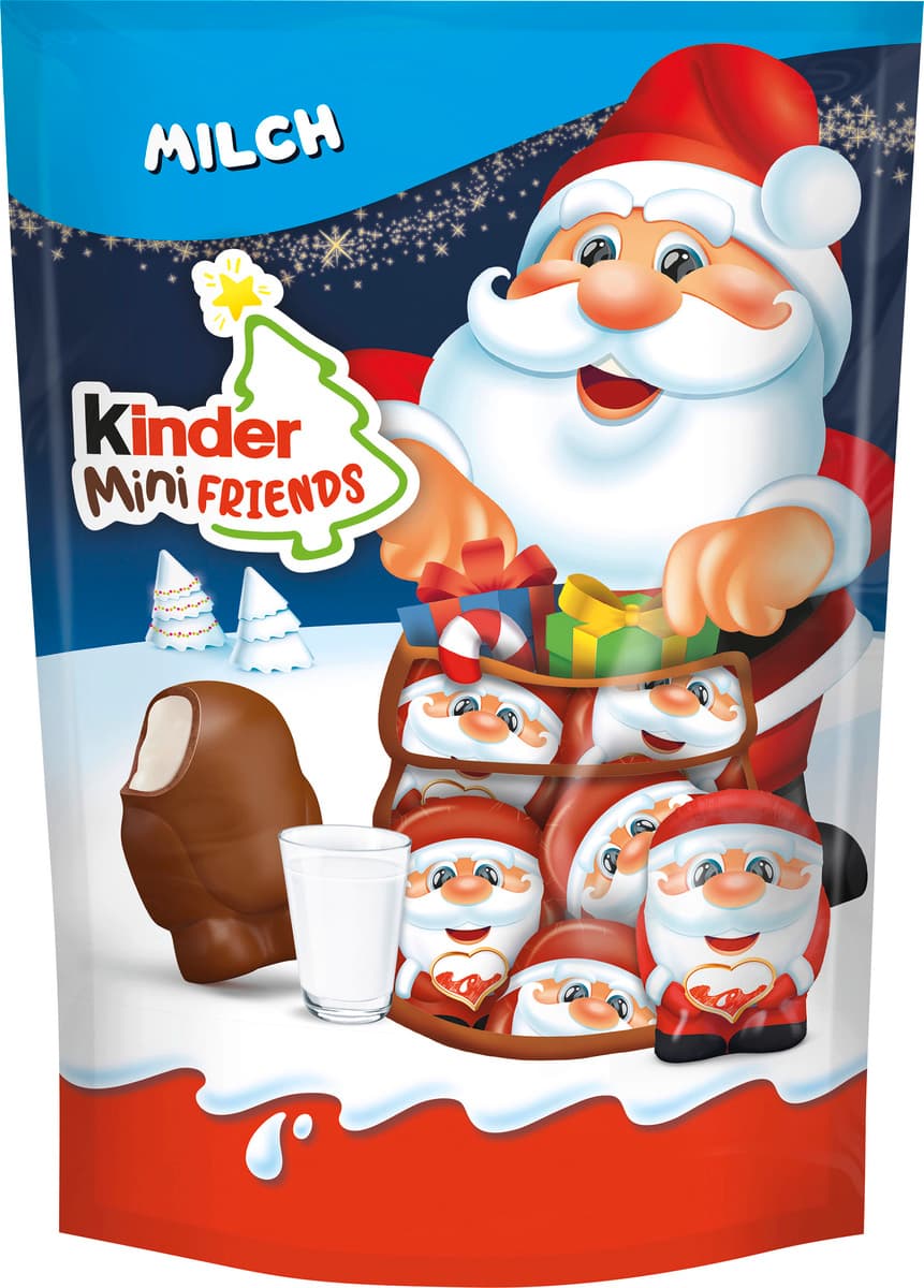 kinder Mini Friends Weihnachtsmänner