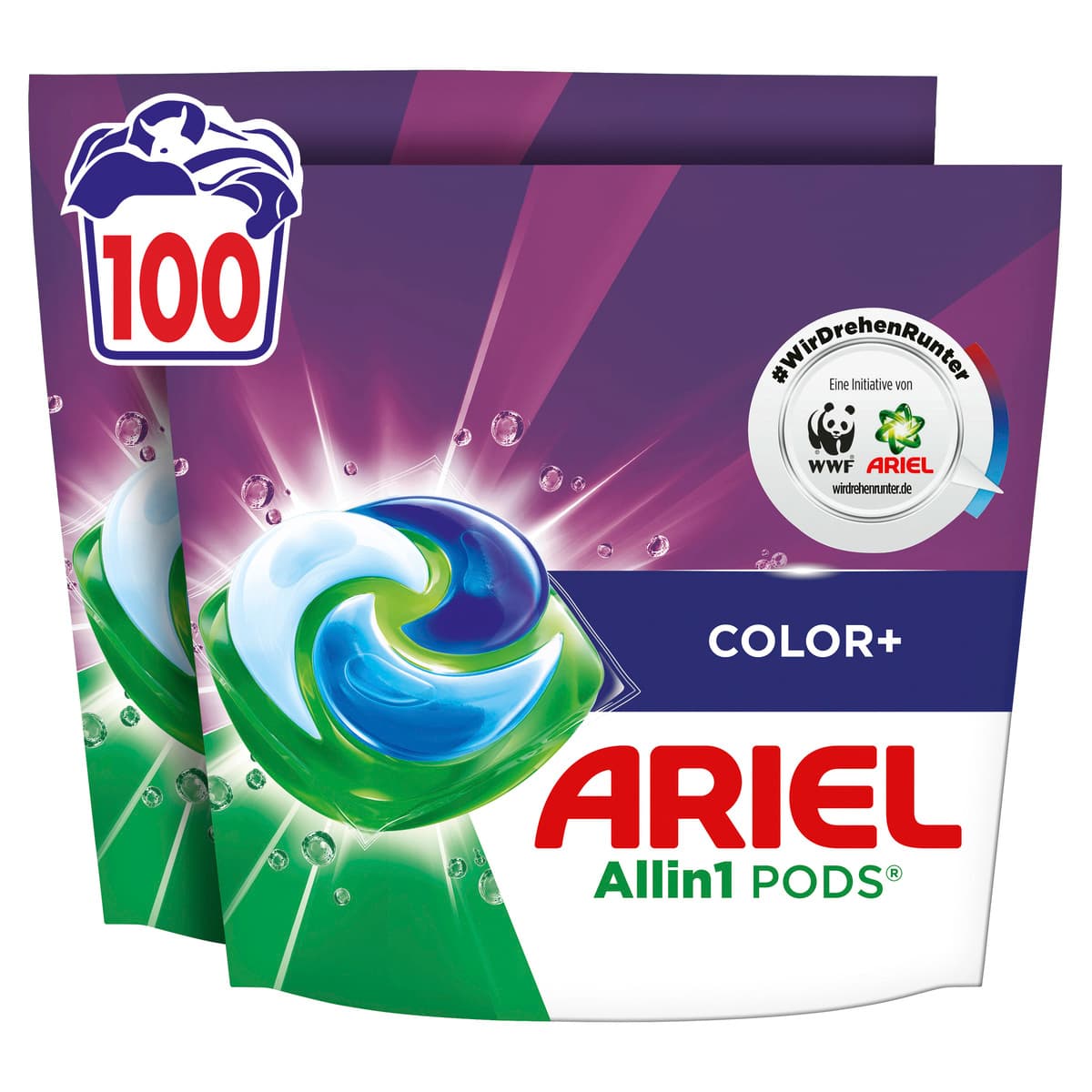Ariel All-in-1 Colorwaschmittel Flüssig Pods 100WL
