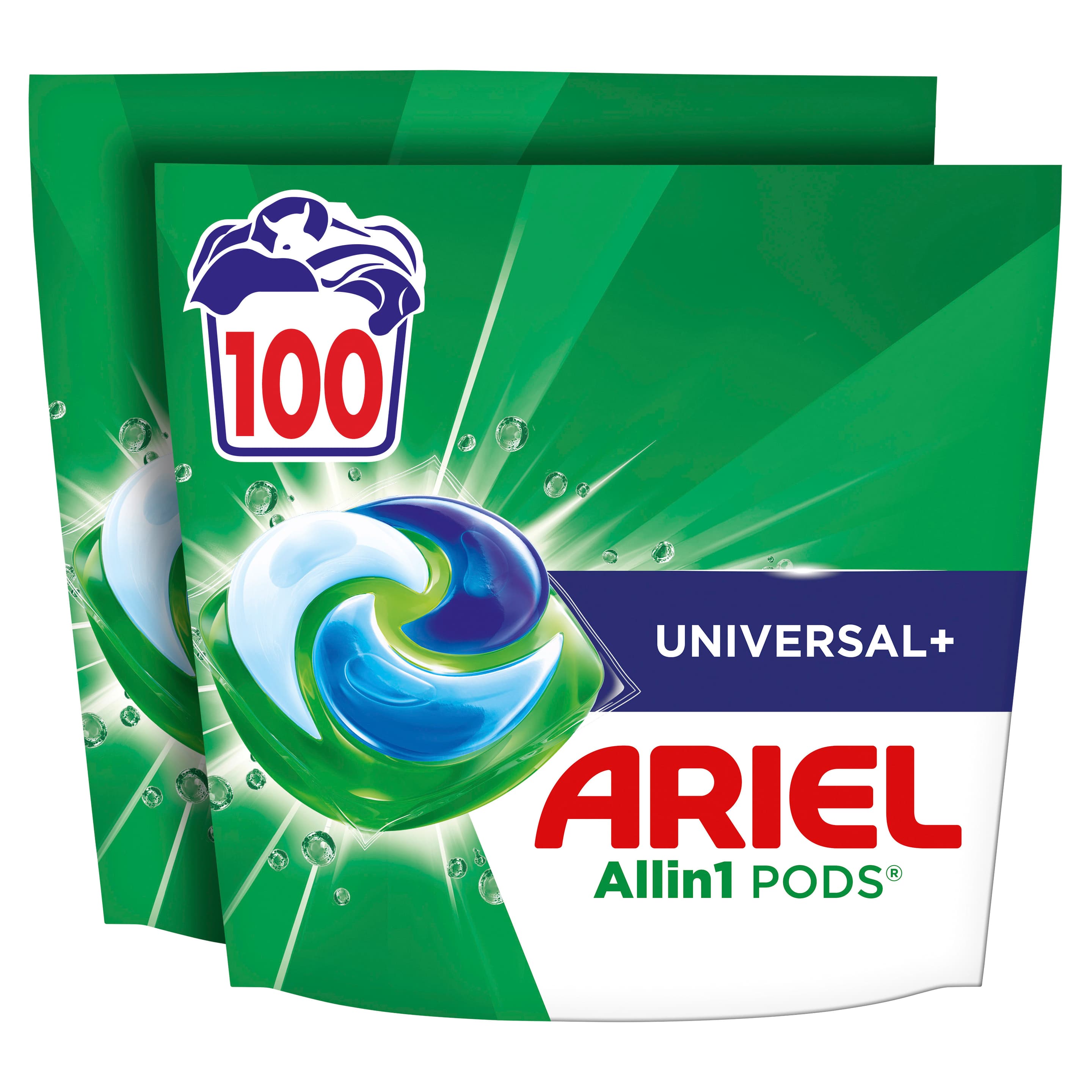 Ariel All-in-1 Vollwaschmittel Flüssig Pods Universal 100WL
