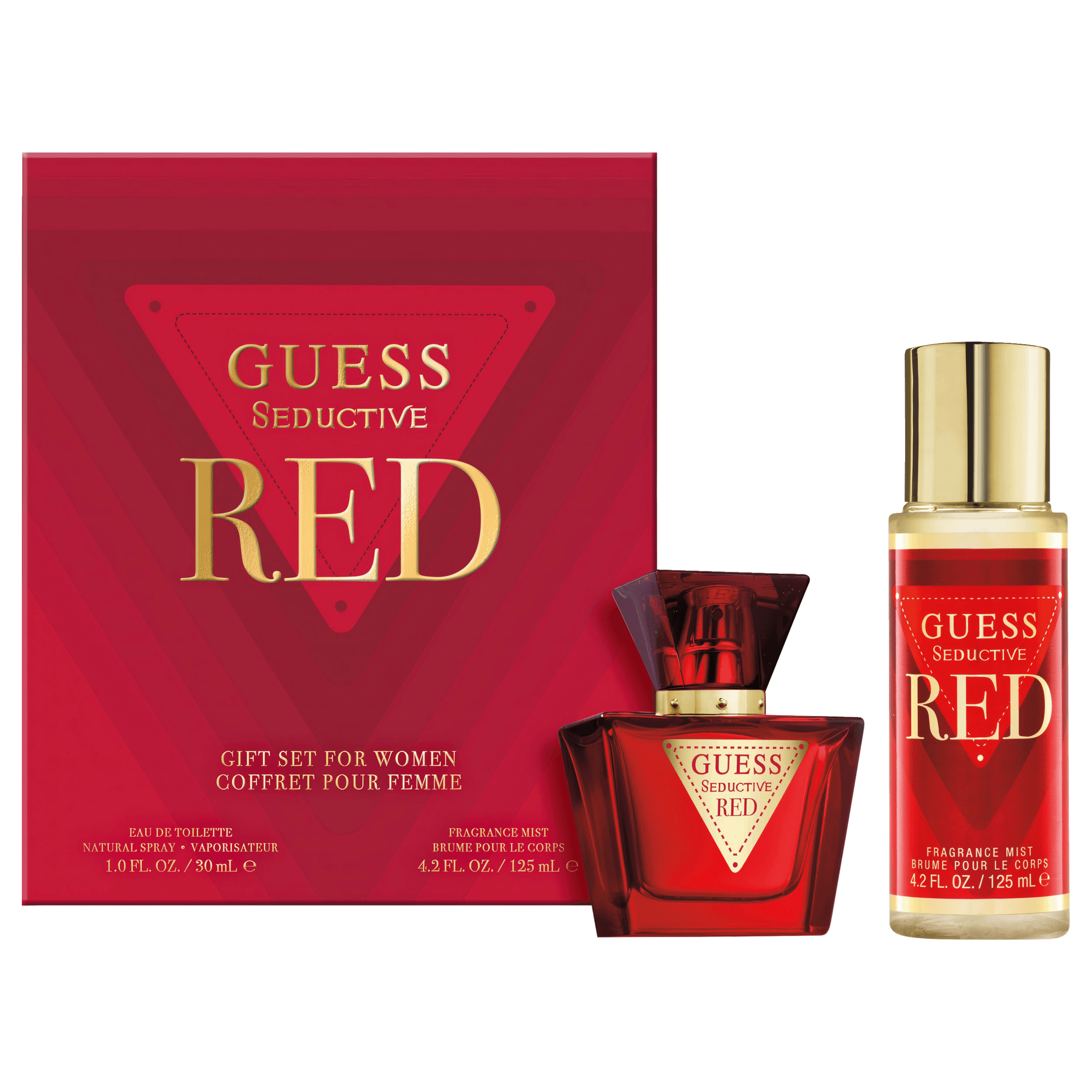 GUESS Seductive Red Eau de Toilette und Fragnance Mist Geschenkpackung