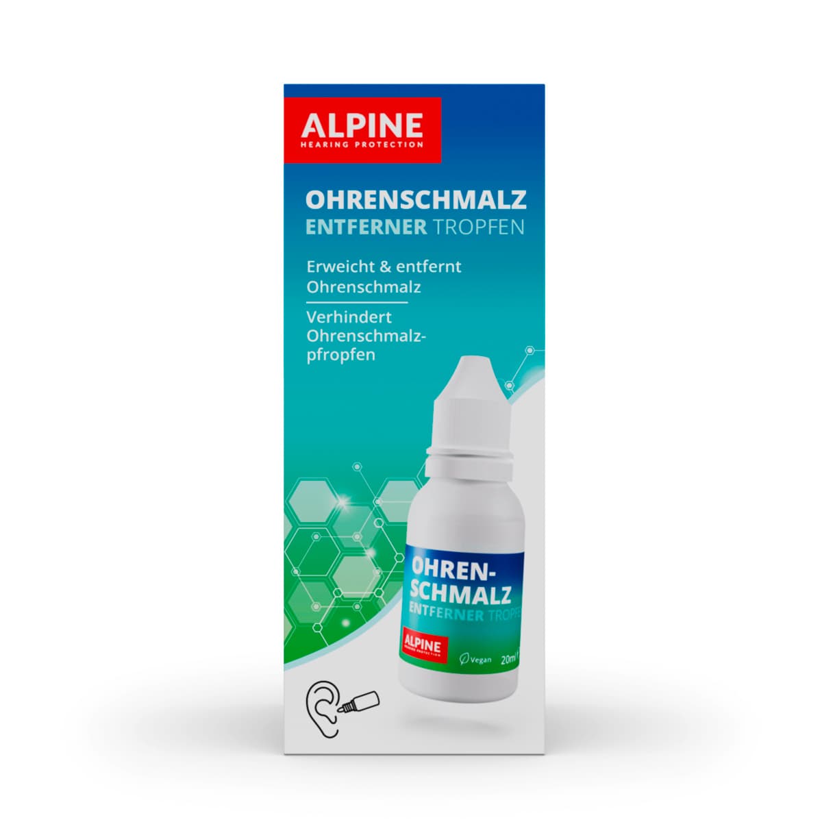 Alpine Ohrenschmalz Entferner-Tropfen