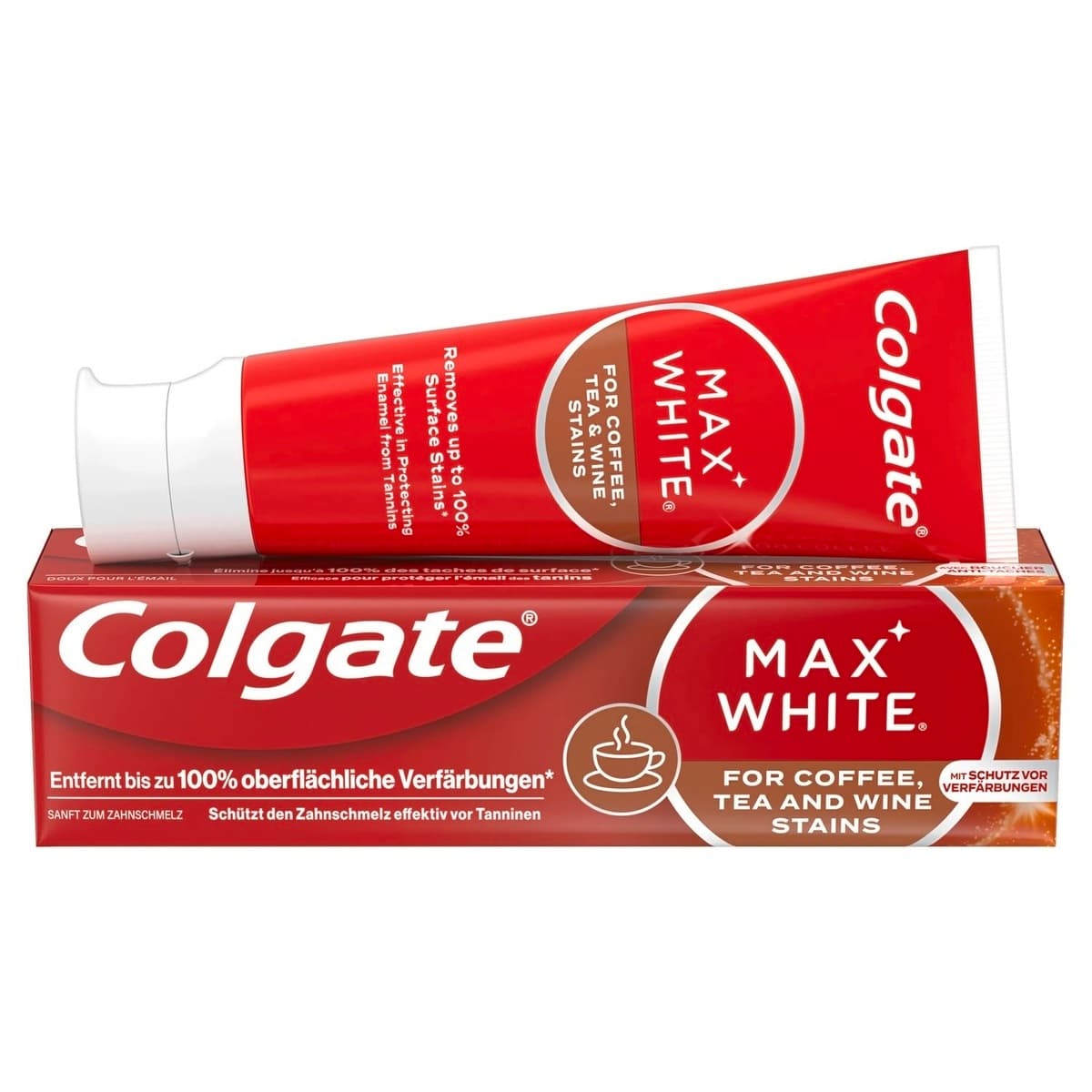 Colgate Max White For Coffee, Tea & Wine Zahnpasta
