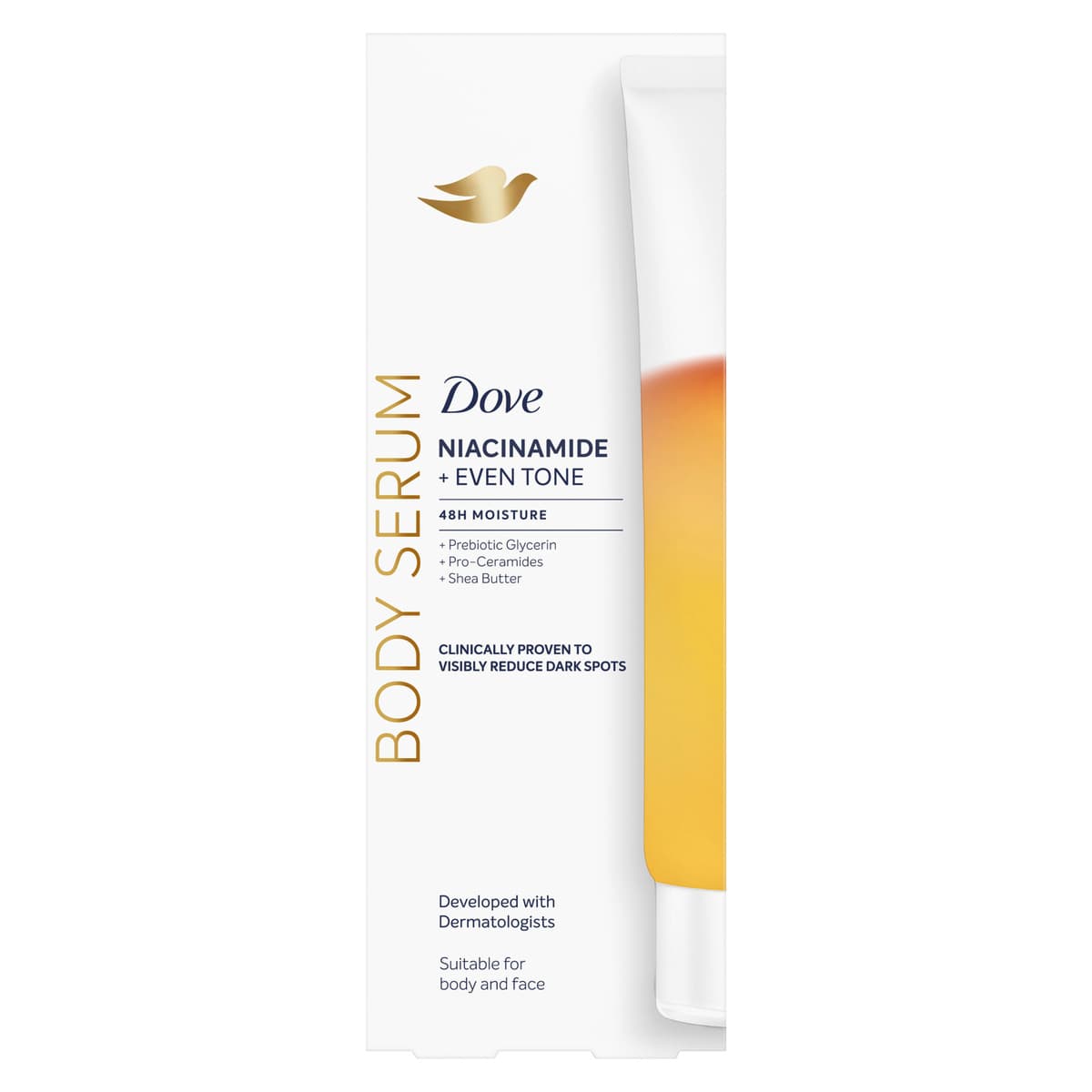 Dove Body Serum Niacinamide & Even Tone Gesichts- und Körperlotion