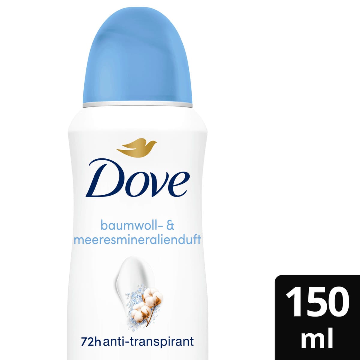 Dove Deo Advanced Care Baumwoll & Meresmineralienduft