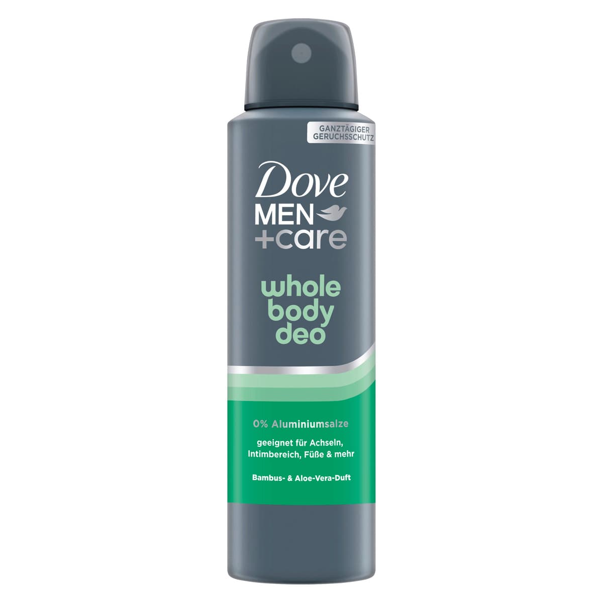 Dove Men+Care Whole Body Deo mit Bambus- und Aloe-Vera-Duft