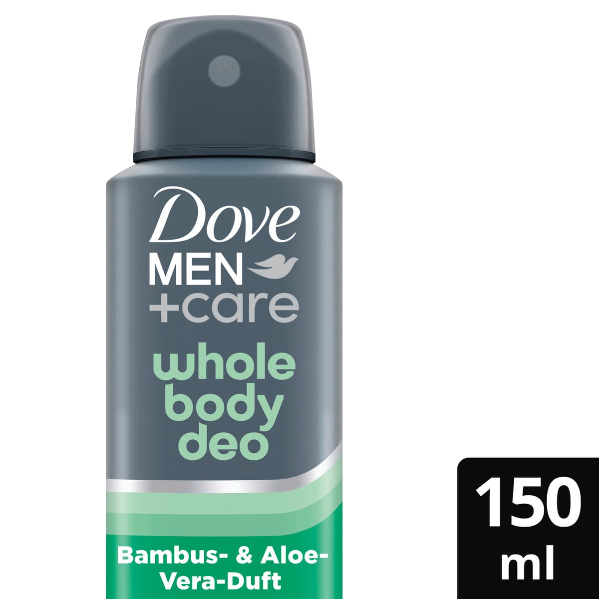 Dove Men+Care Whole Body Deo mit Bambus- und Aloe-Vera-Duft