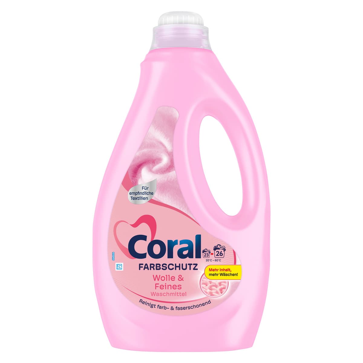 Coral Flüssigwaschmittel Wolle & Feines 26 WL