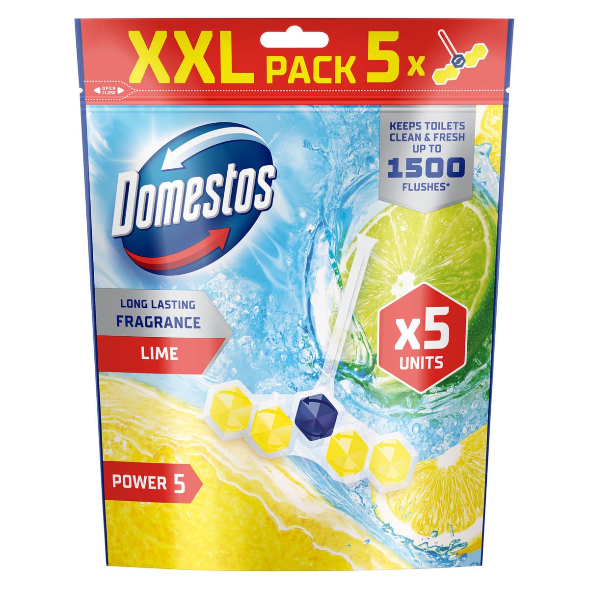 Domestos WC-Stein Power 5 Lime XXL