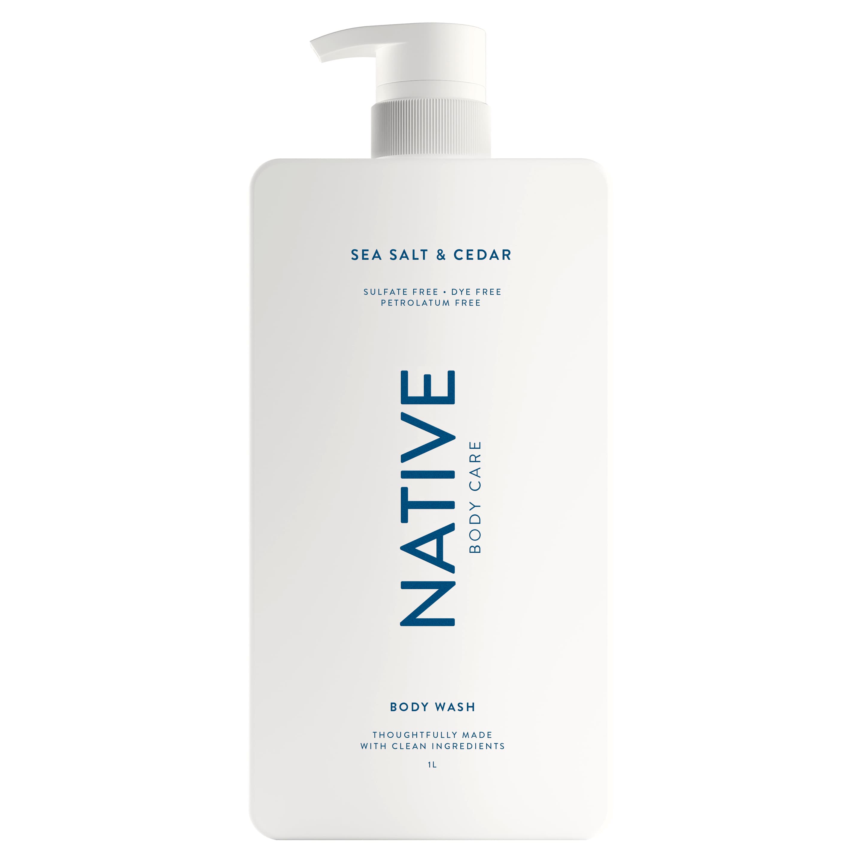 NATIVE Duschgel Sea Salt & Cedar