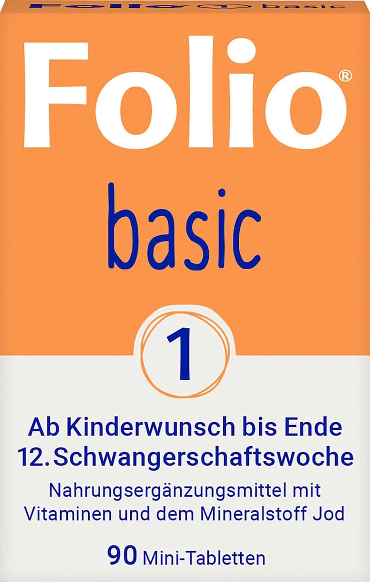 Folio Basic 1 Folsäure Mini-Tabletten