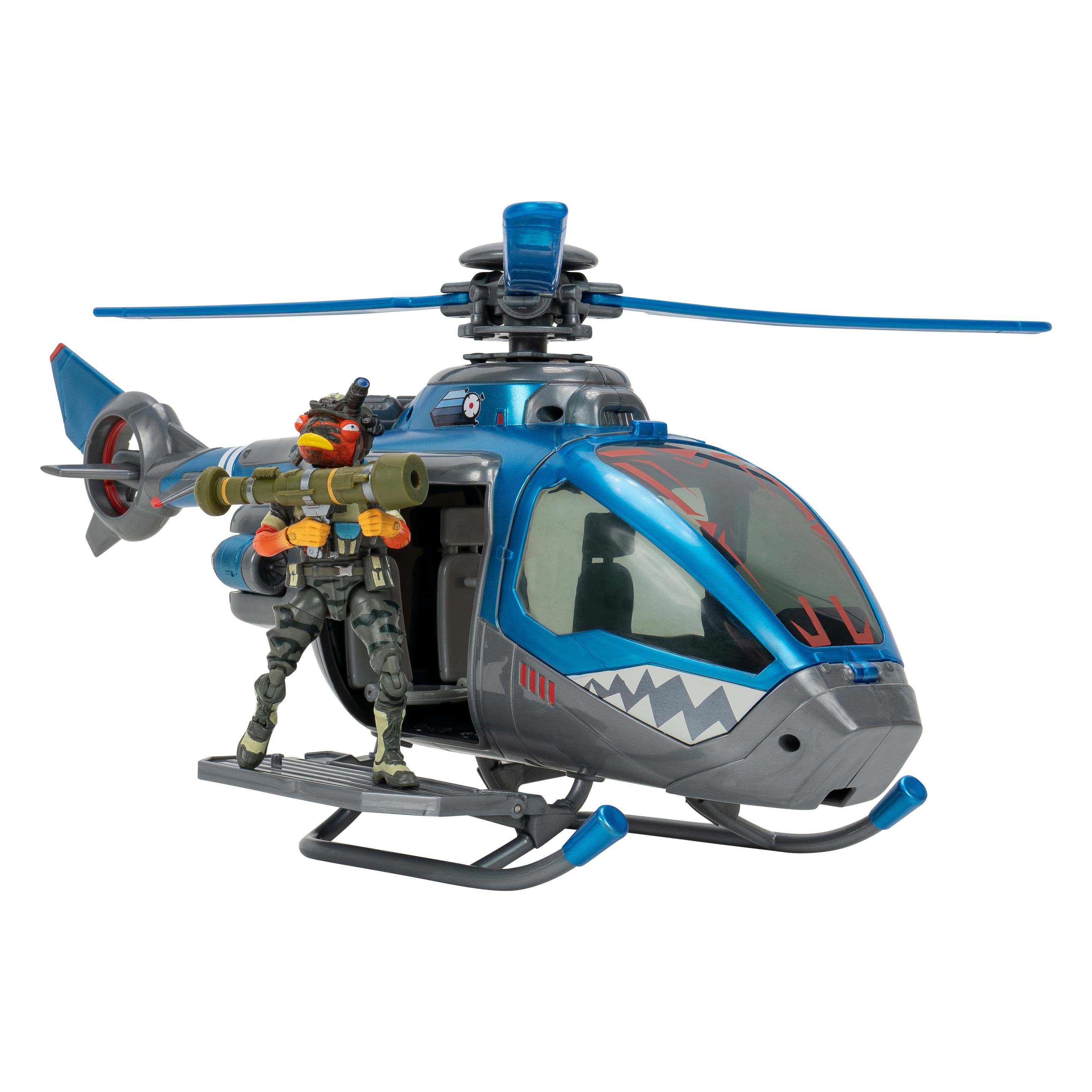Fortnite Choppa Helikopter & Triggerfish Figur