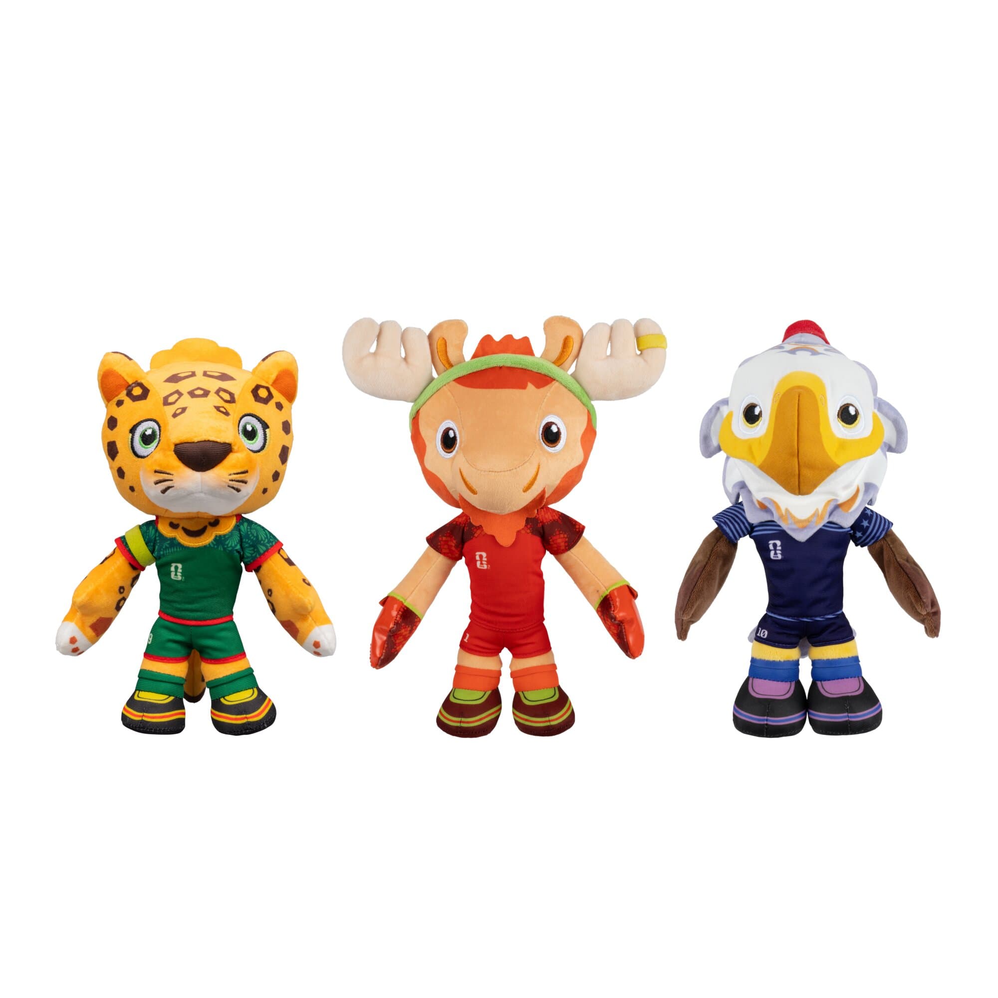 FIFA WM 2026 Plüsch-Maskottchen 20cm USA, Kanada, Mexiko *sortiert (Keine Auswahl möglich)