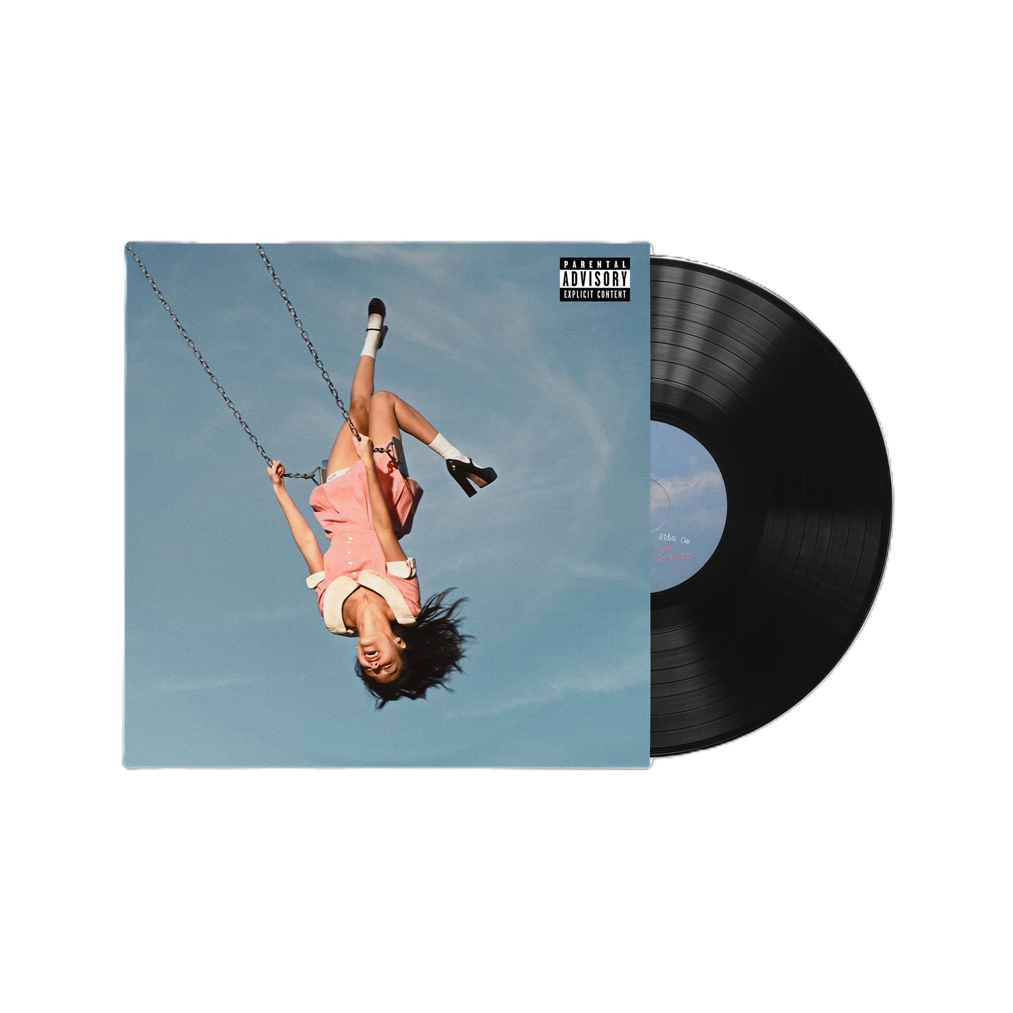 you seem pretty sad for a girl so in love (Standard 'spark in the dark' black Vinyl)