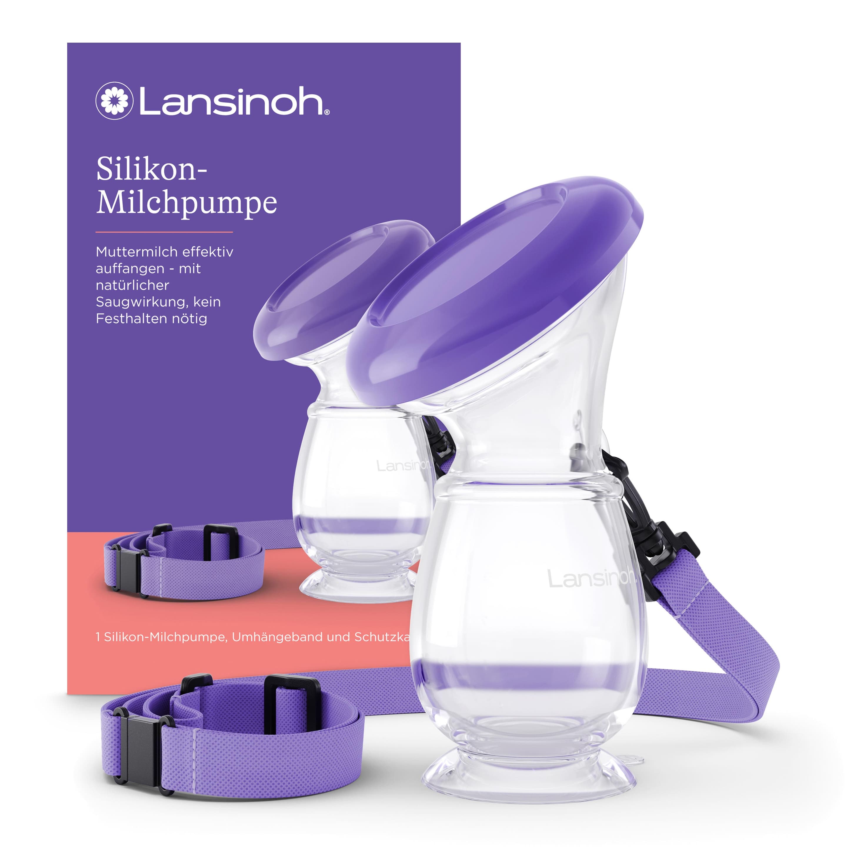Lansinoh Silikon-Milchpumpe