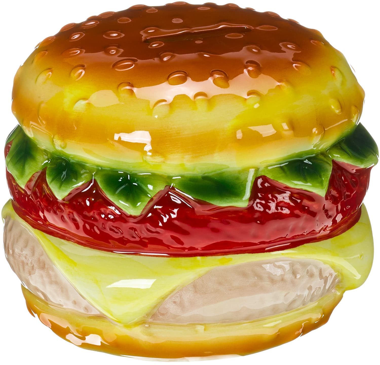 TRENDSHOP Spardose Hamburger
