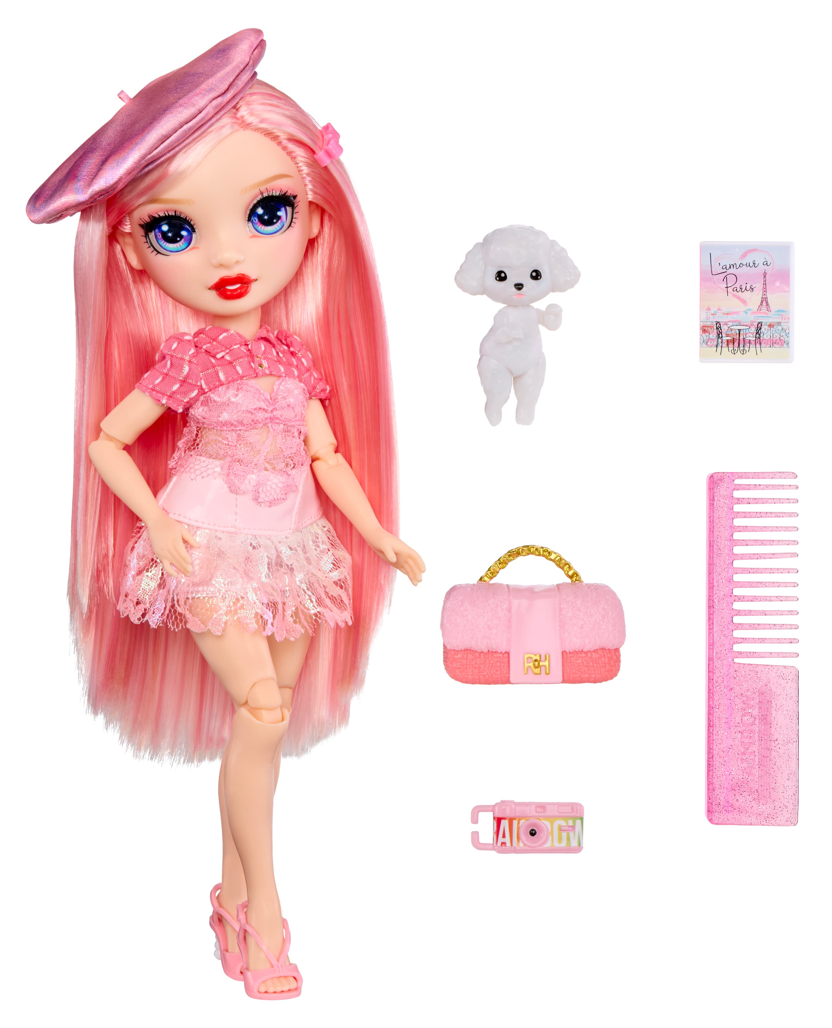 Rainbow High Pretty in Paris Modepuppe - Bella