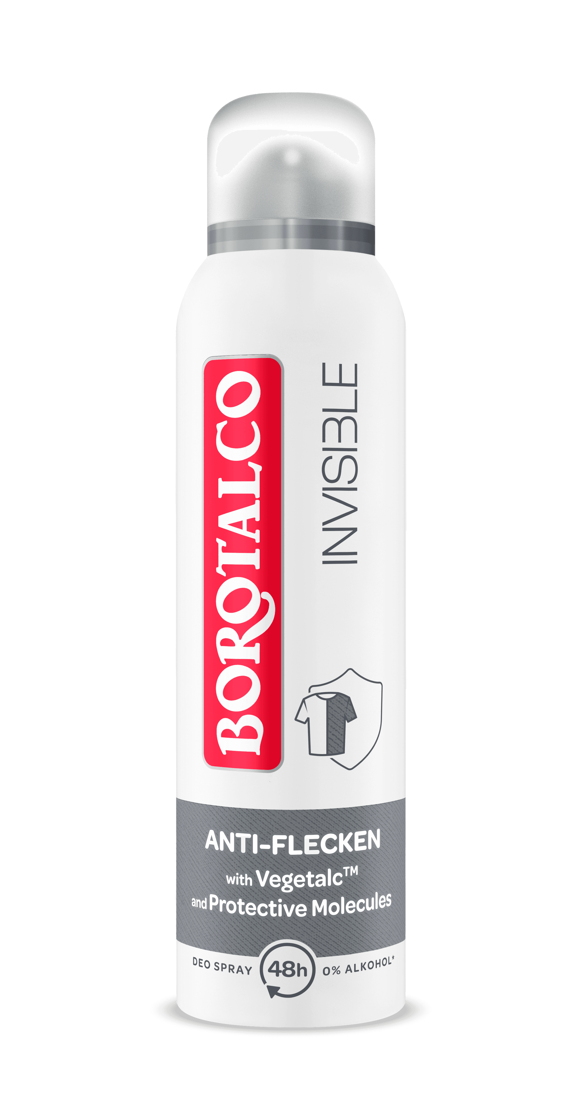 BOROTALCO Deospray Invisible