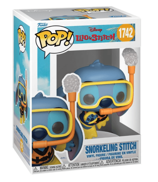 Funko - POP! - Lilo & Stitch – Snorkelling Stitch Vinyl