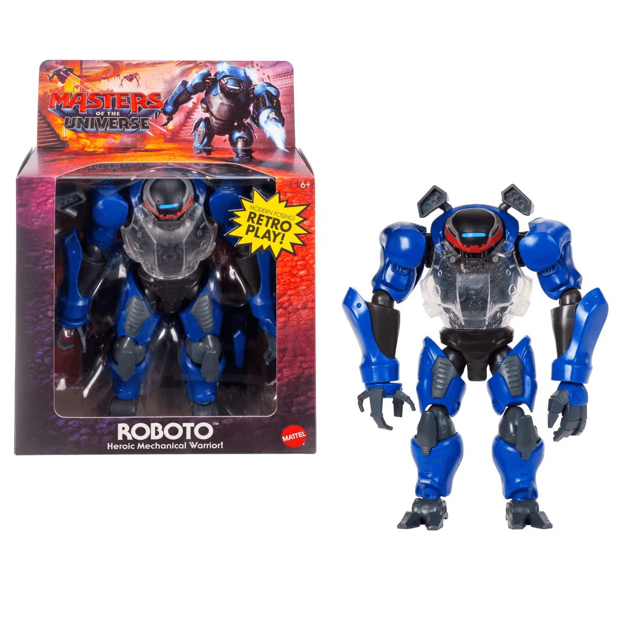 Masters of the Universe 2026 Movie Origins Deluxe Roboto Actionfigur
