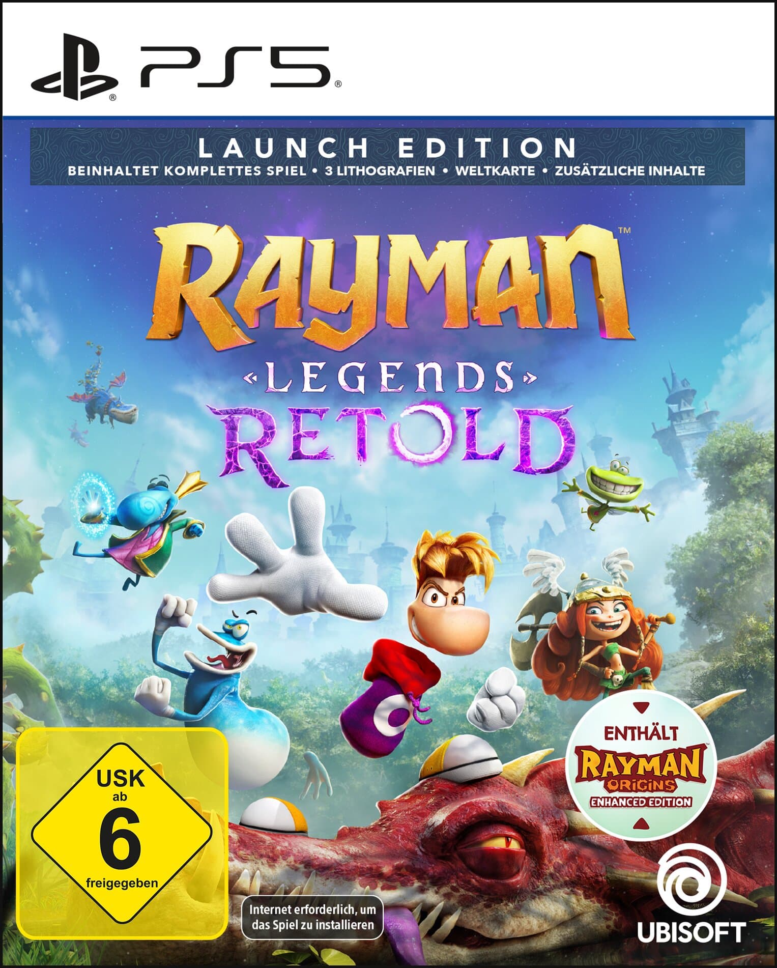 Rayman Legends Retold (Launch Edition) - Playstation 5